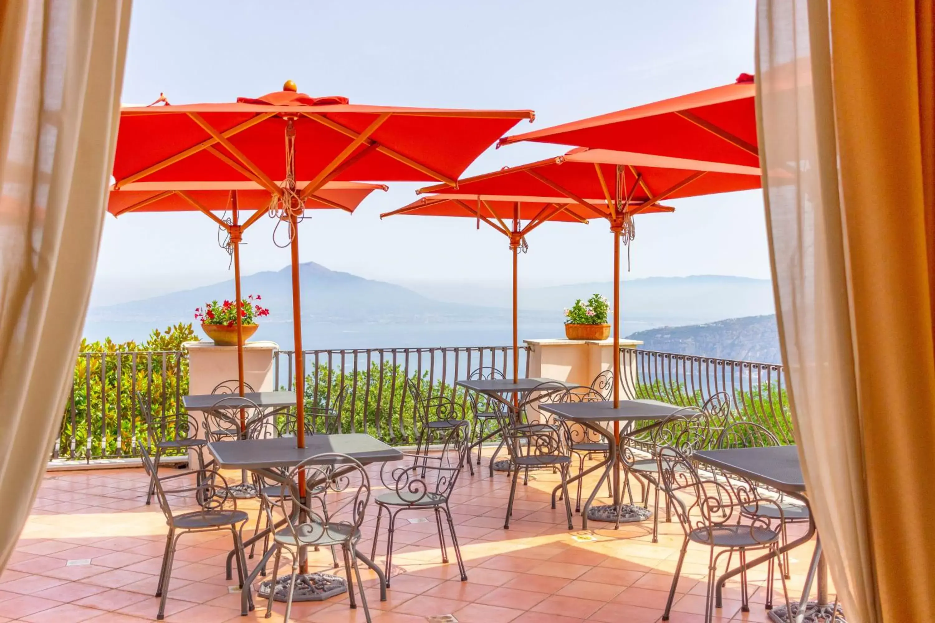 Balcony/Terrace in Grand Hotel Hermitage