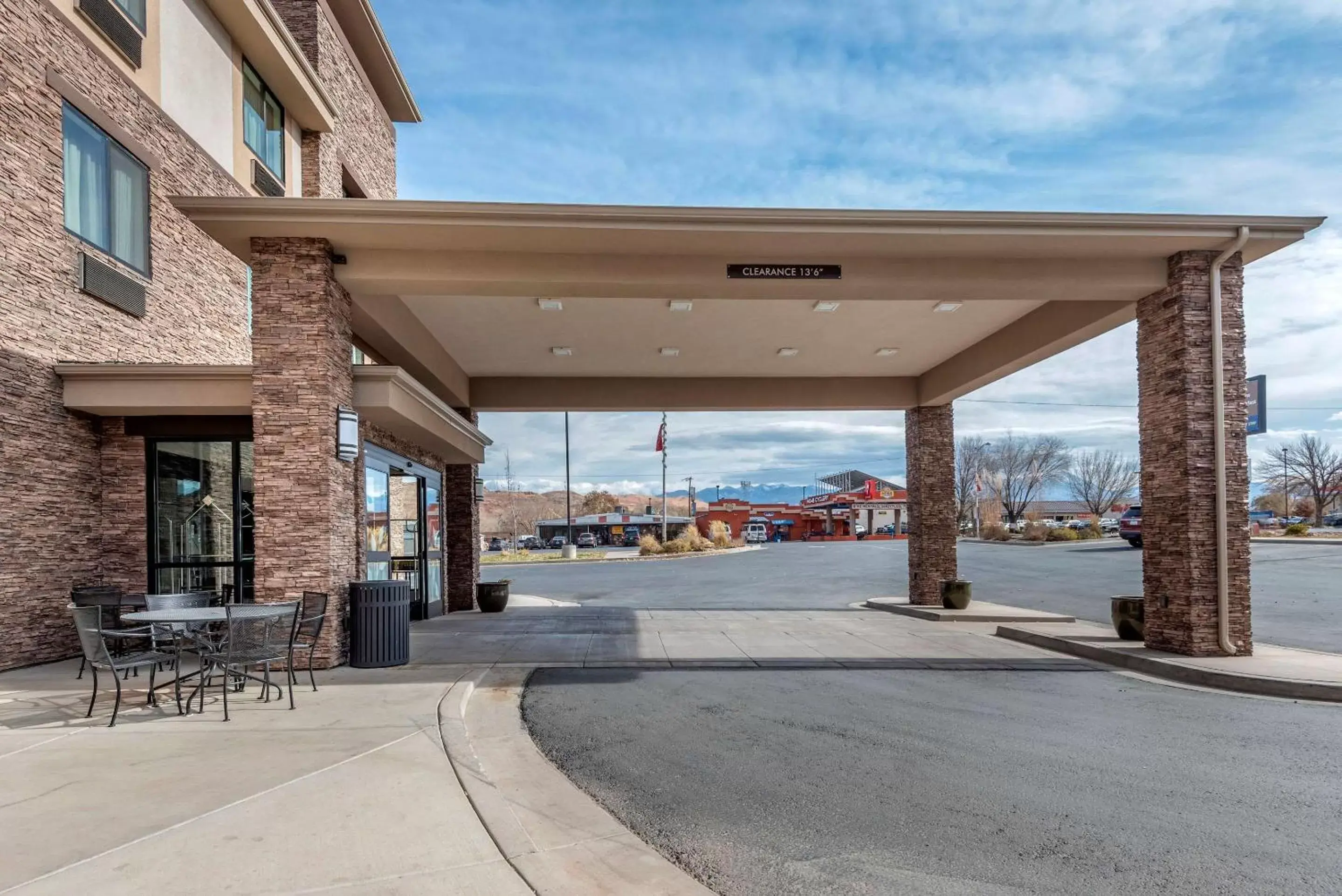 Property building in MainStay Suites Moab near Arches National Park