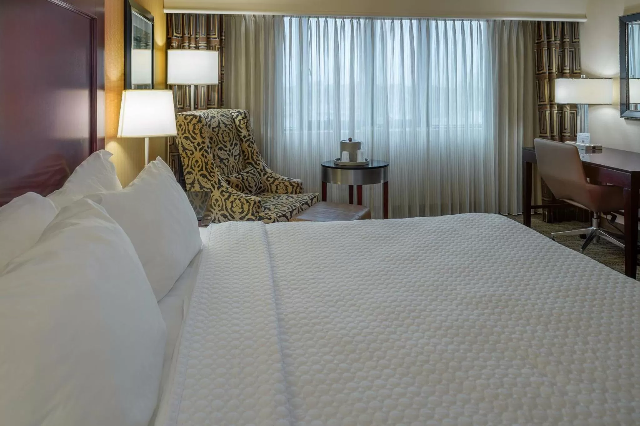 Photo of the whole room, Bed in Crowne Plaza Hotel St. Louis Airport by IHG