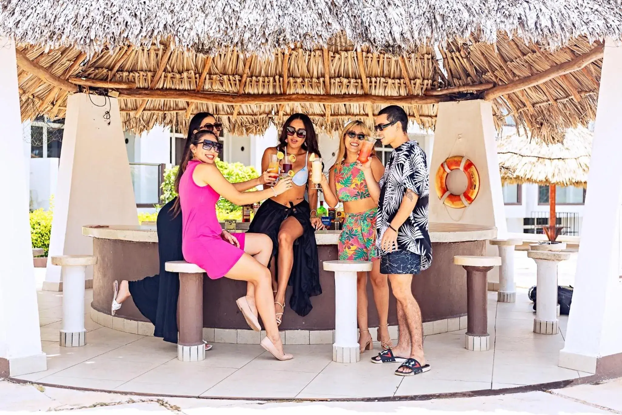 Lounge or bar in Uxmal Resort Maya Lounge or bar in Uxmal Resort Maya