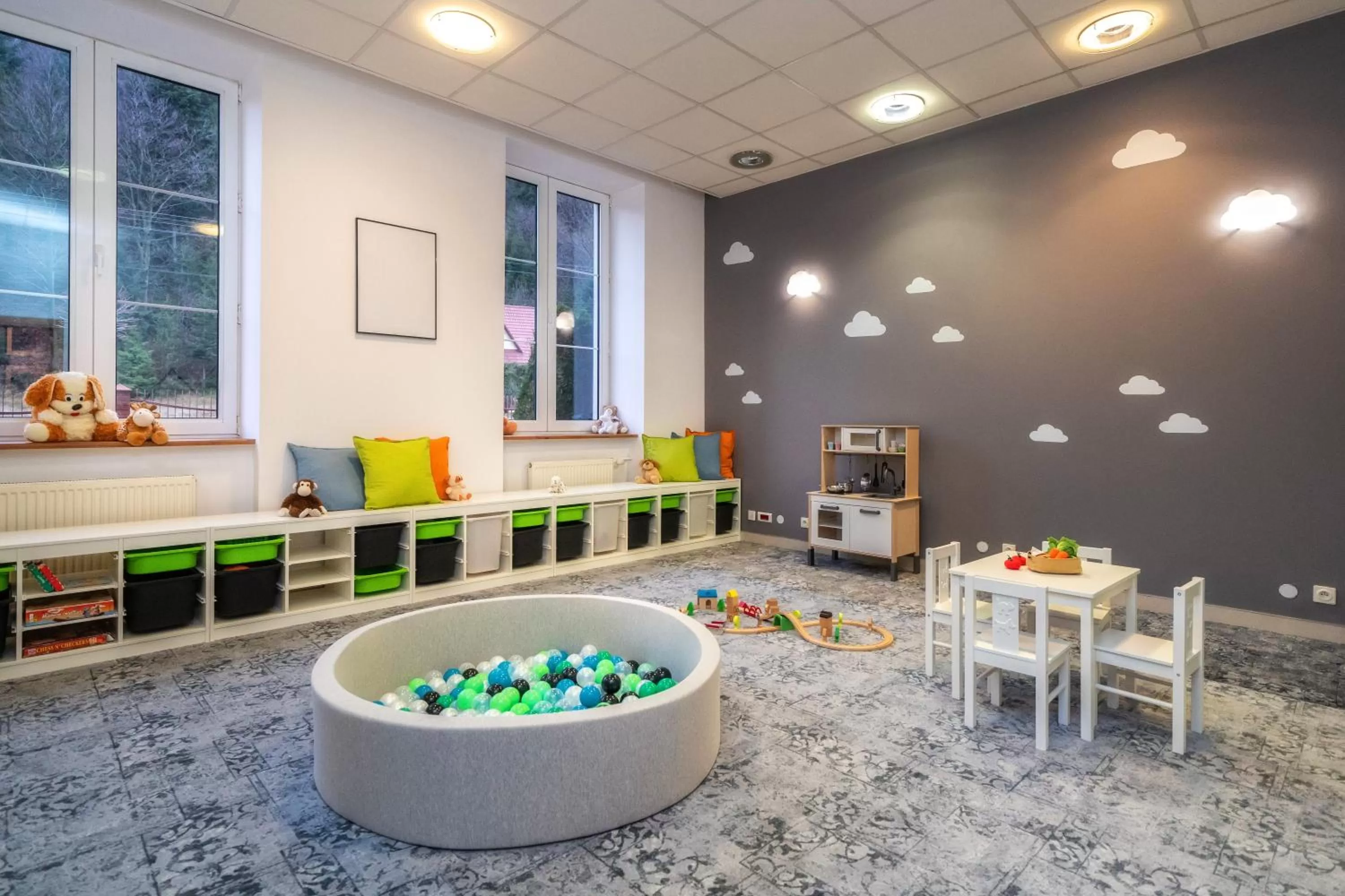 Children play ground in Gronie Ski & Bike