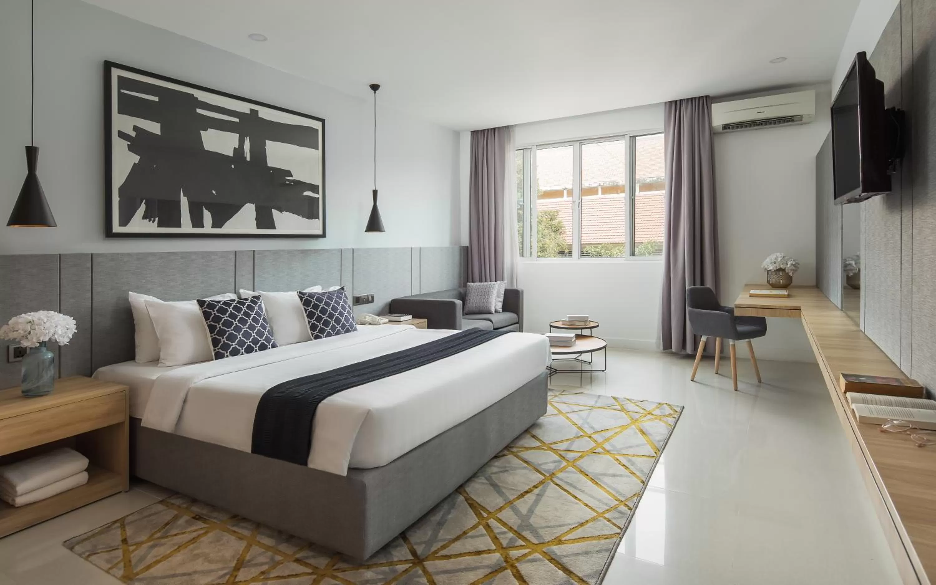 Photo of the whole room, Bed in Altos Hotel