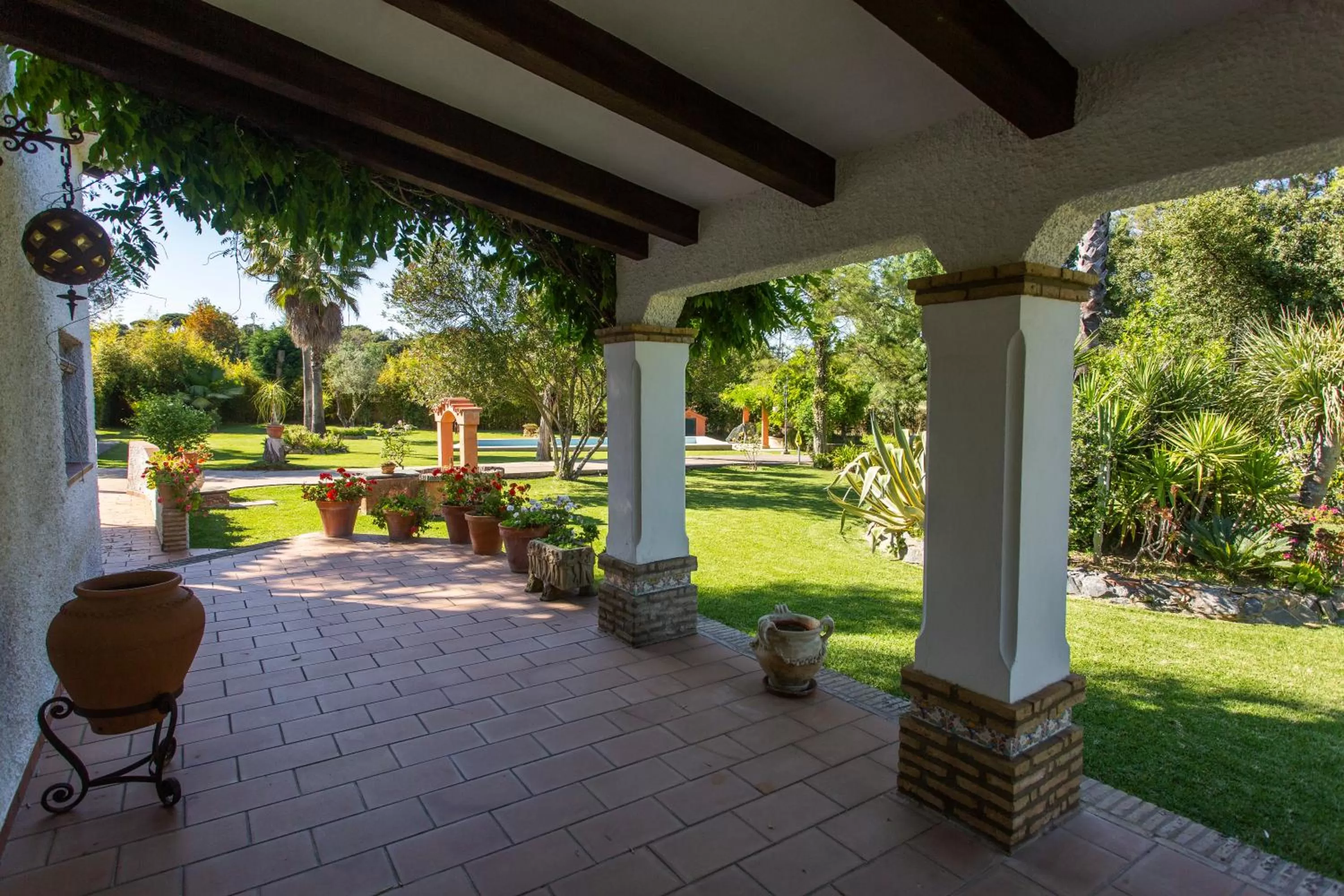 Garden in La Casa del Torreón