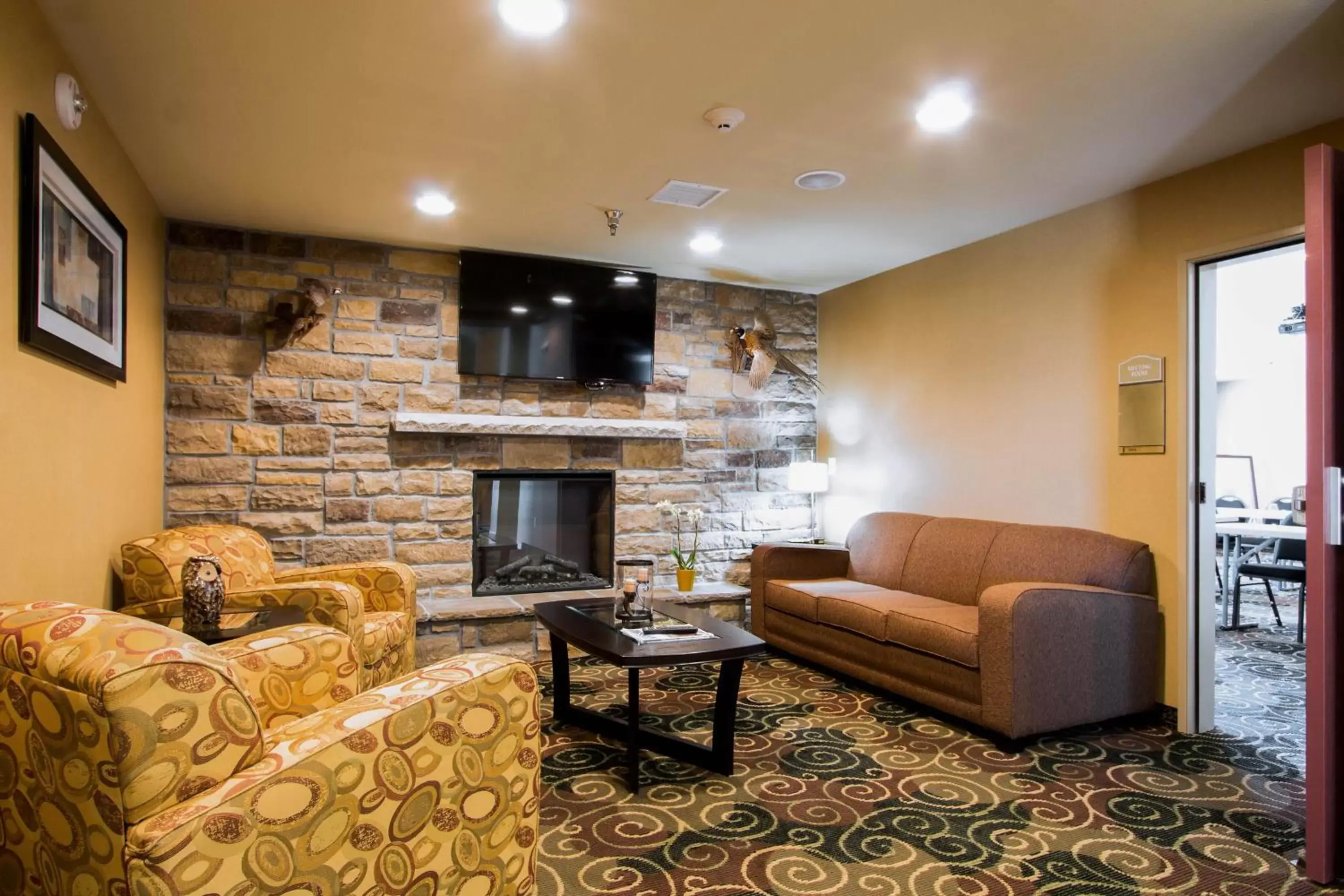 Lobby or reception, Seating Area in Cobblestone Inn & Suites - Eads