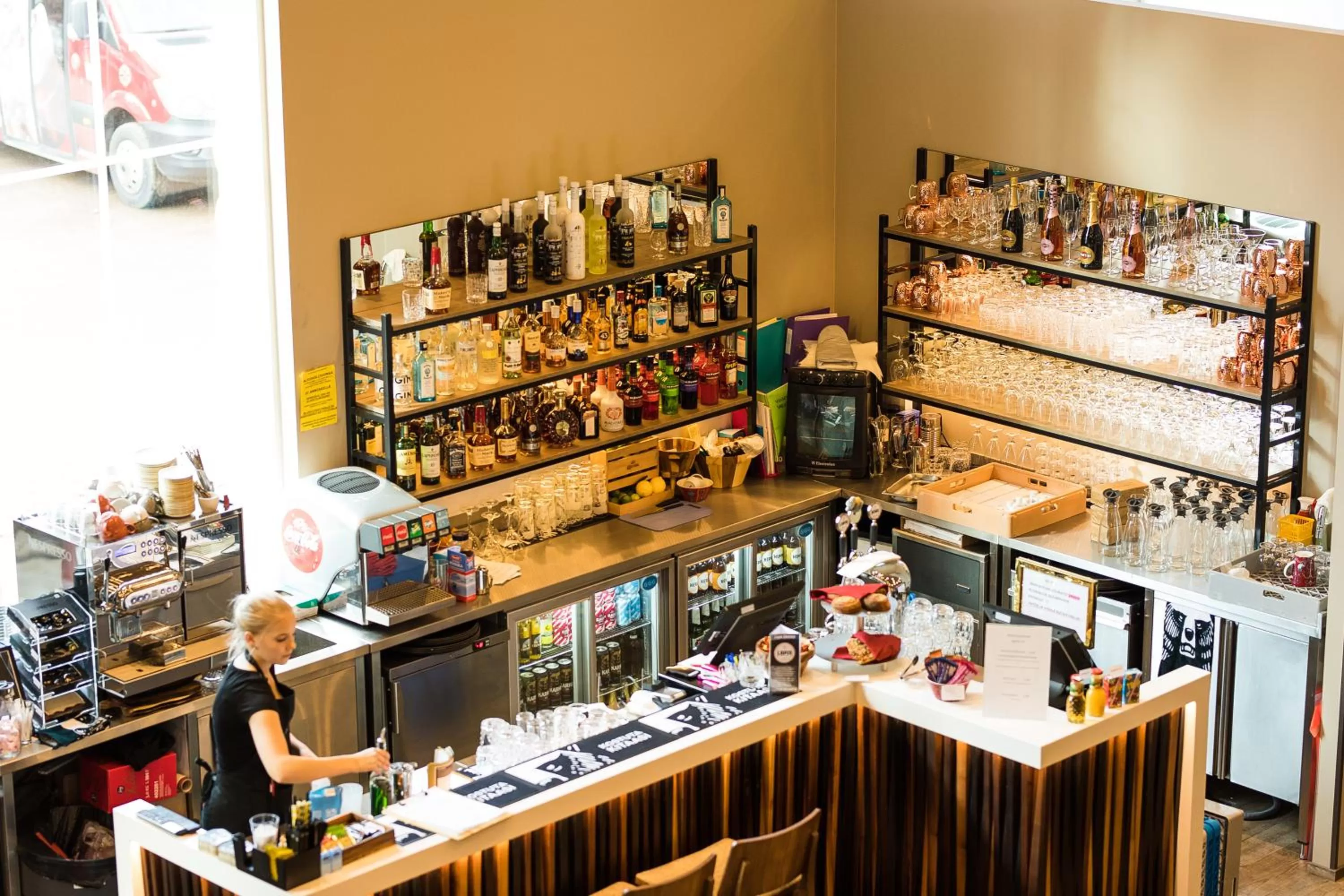 Lounge or bar in Santa Claus Holiday Village