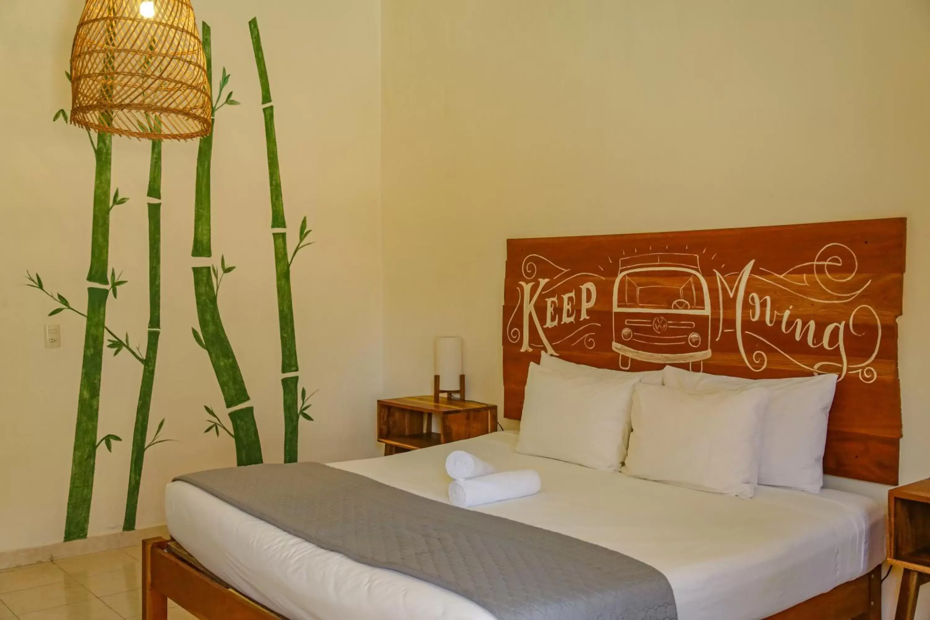 Bed in Hotel Sur Bacalar