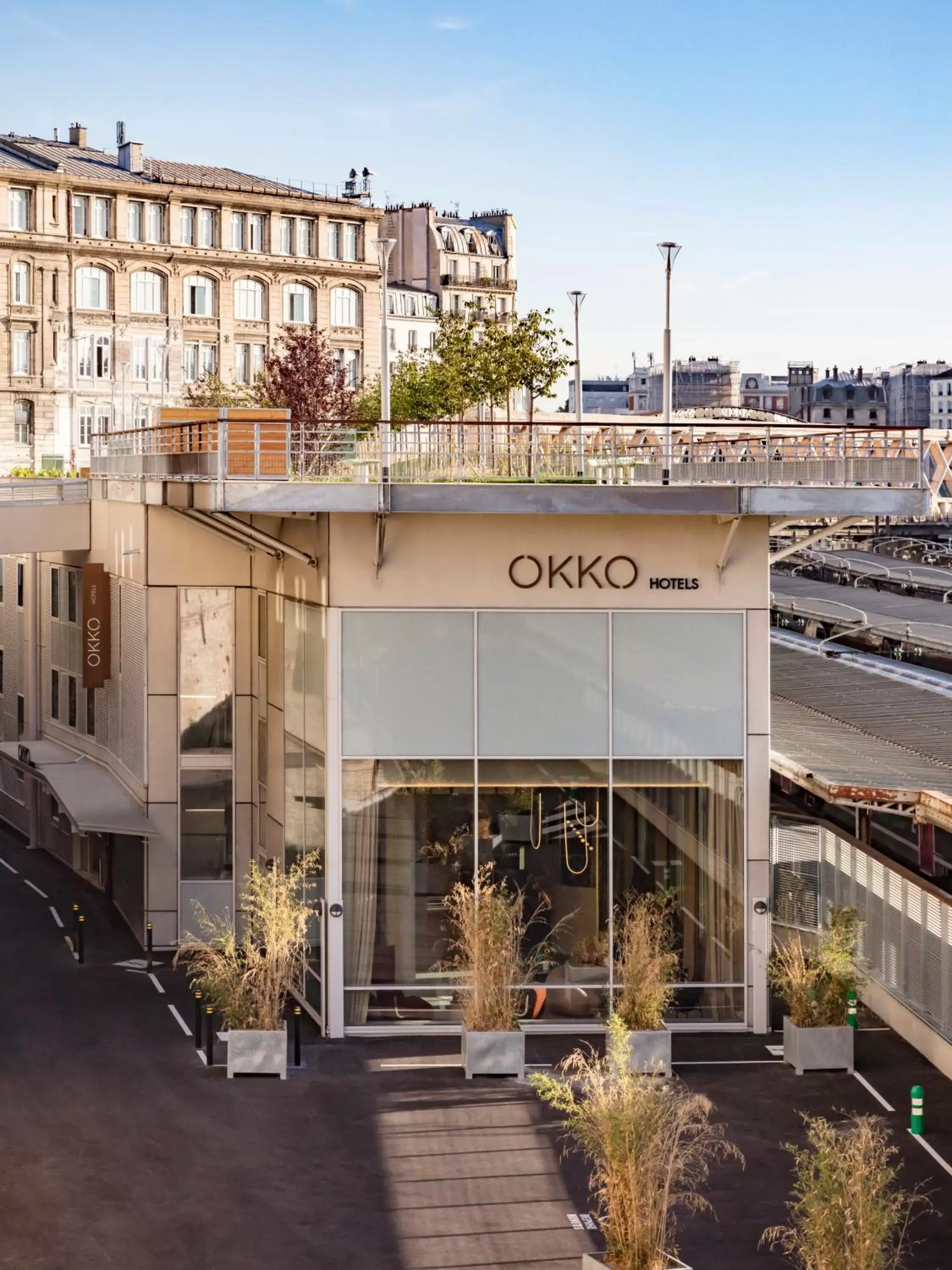 Property building in OKKO Hotels Paris Gare de l'Est