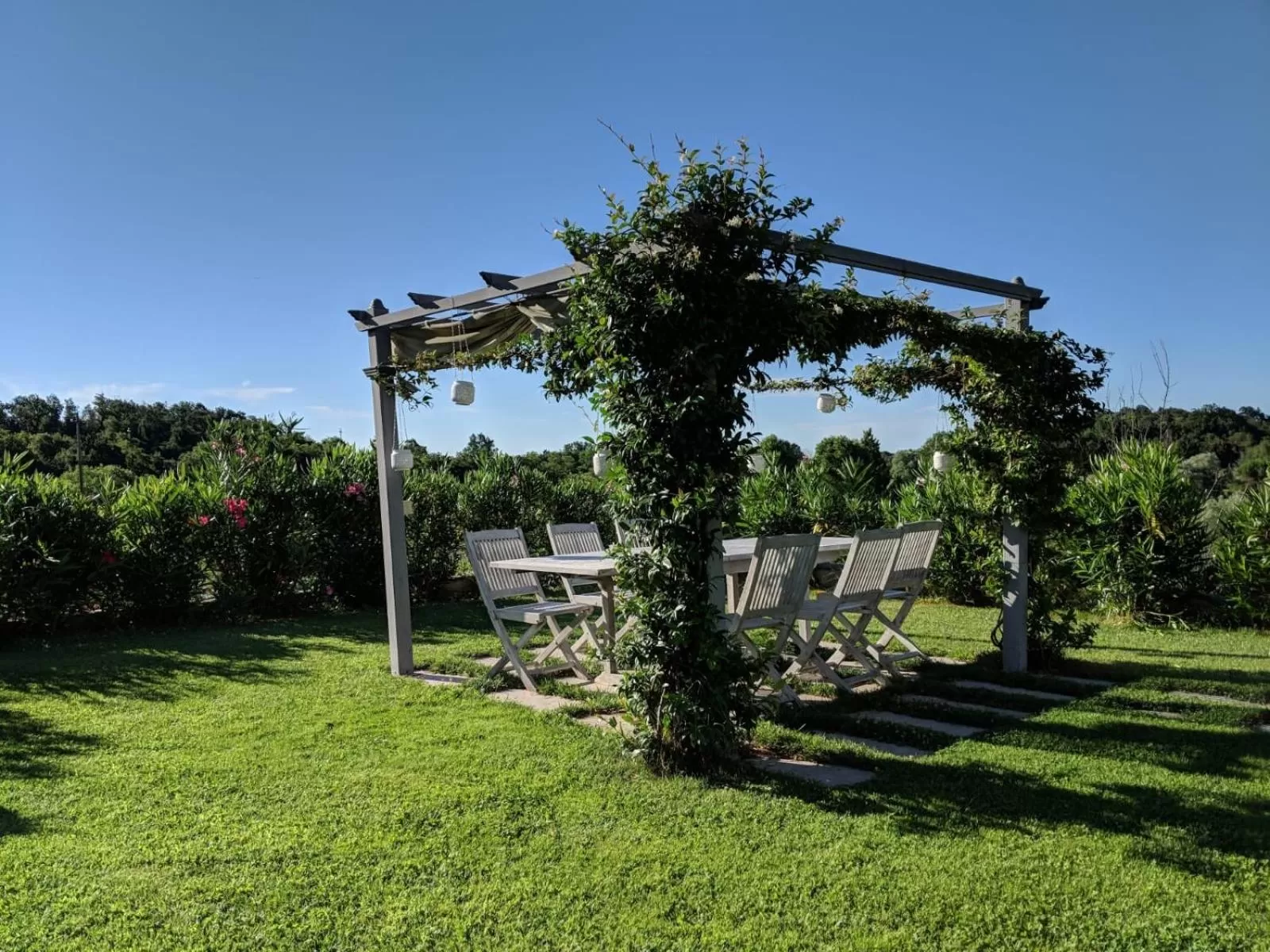 Garden in B&B Sovenigo