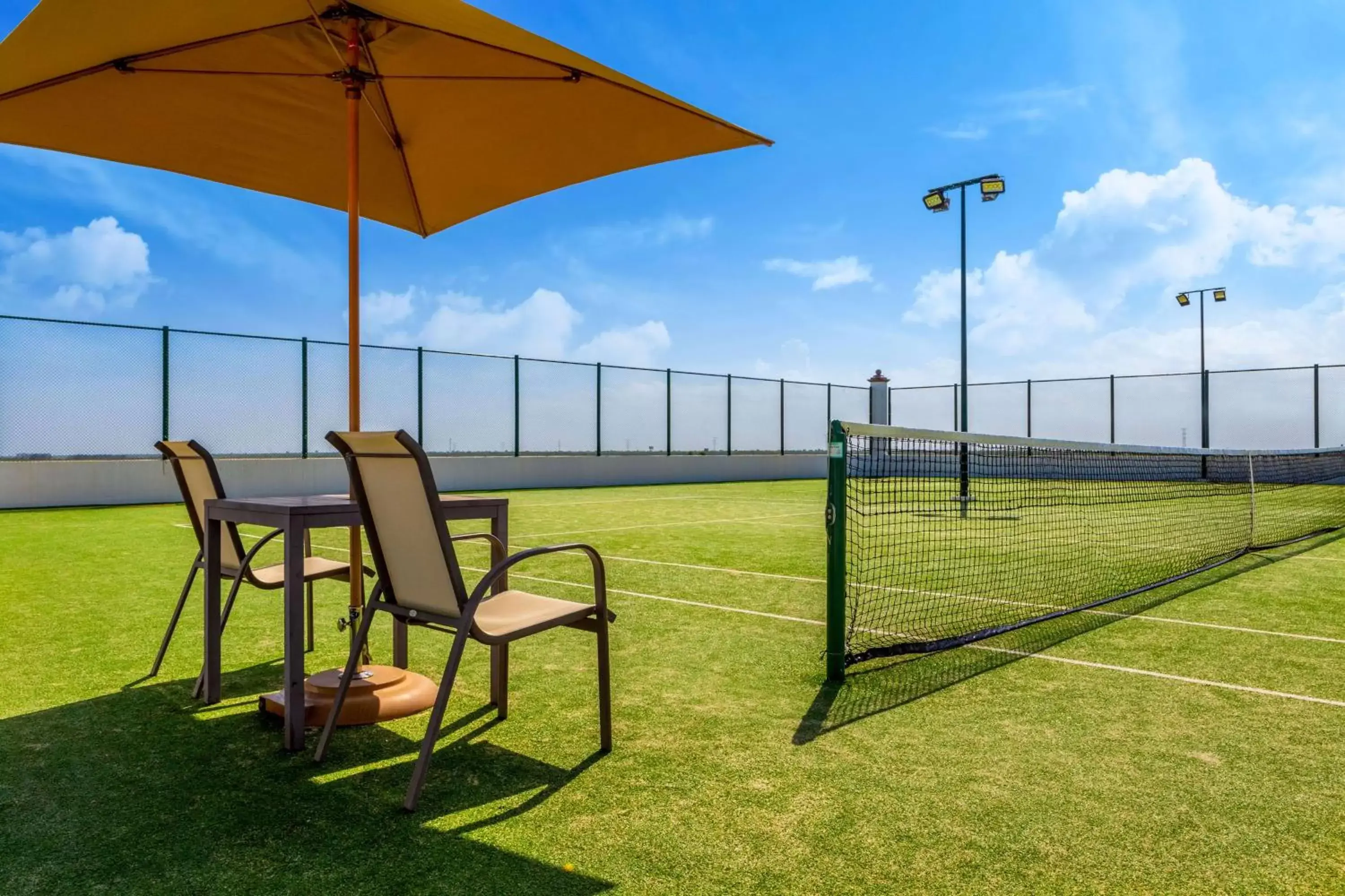 Tennis court in Grand Residences Riviera Cancun, All Inclusive