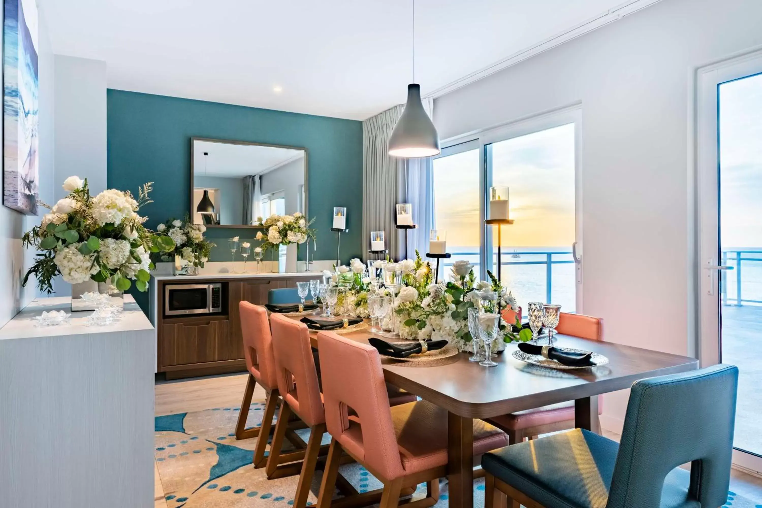 Living room in Embassy Suites By Hilton Aruba Beach Resort Living room in Embassy Suites By Hilton Aruba Beach Resort