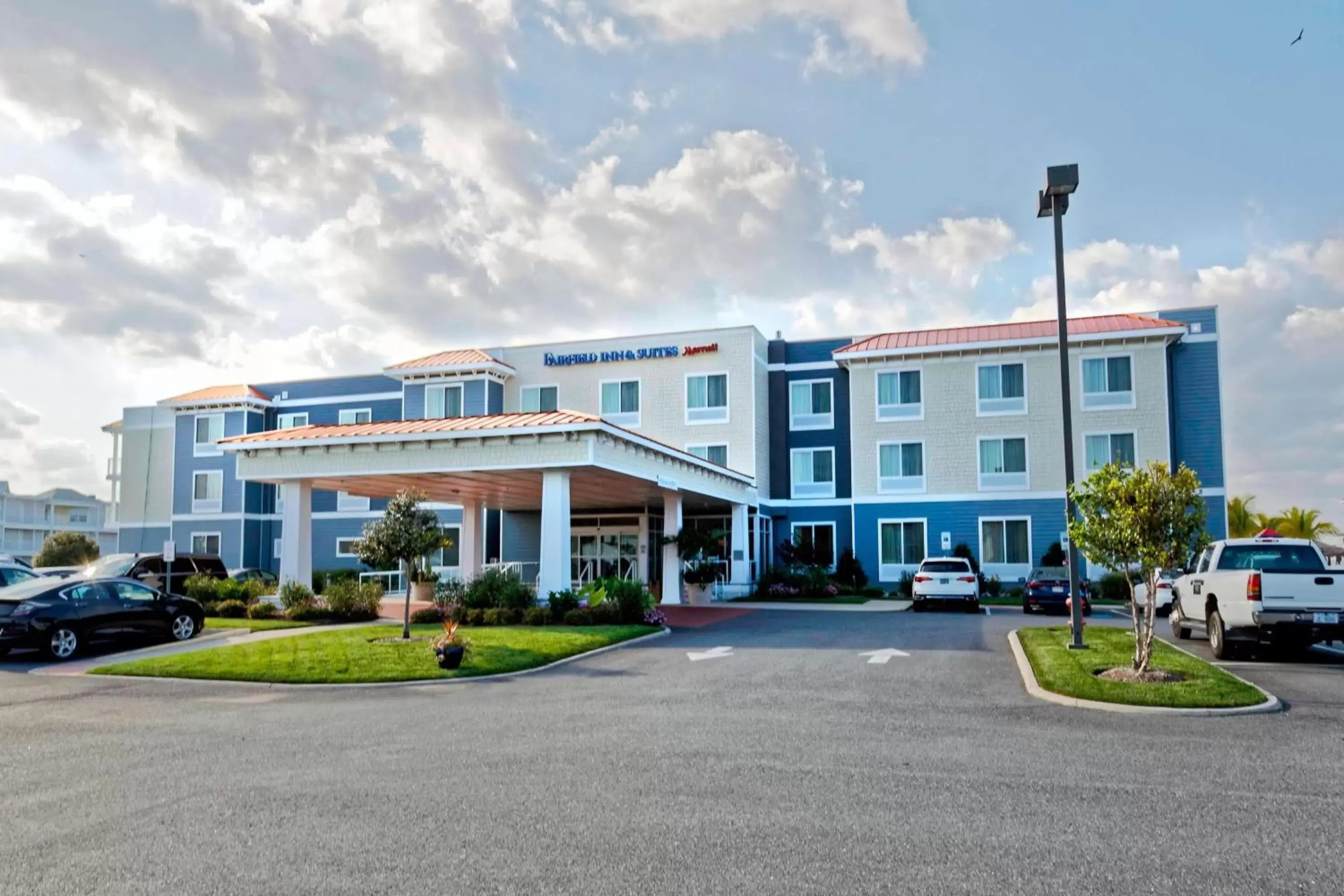 Property Building in Fairfield Inn & Suites by Marriott Chincoteague Island Waterfront