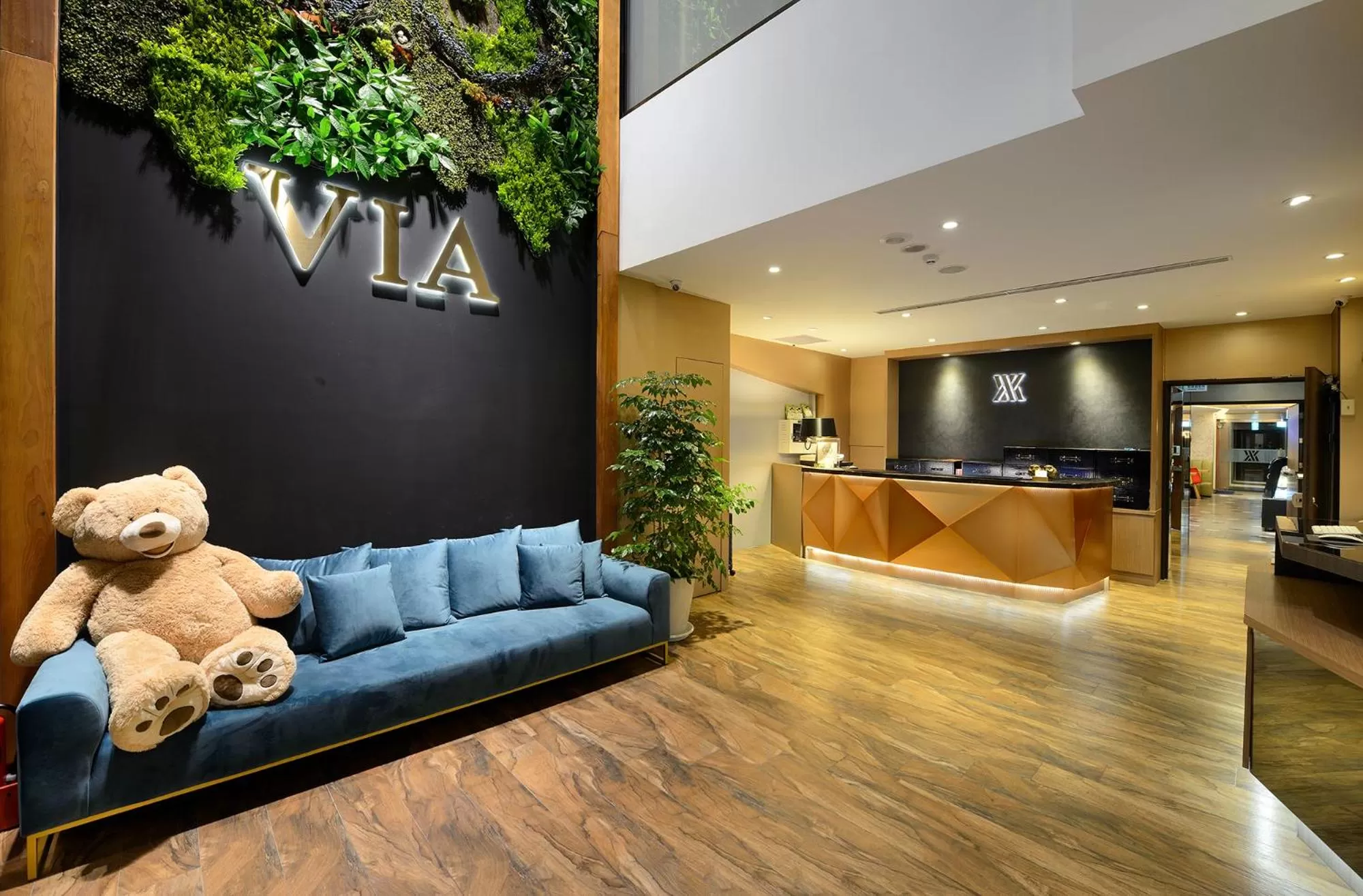 Lobby or reception in Via Hotel Taipei Station