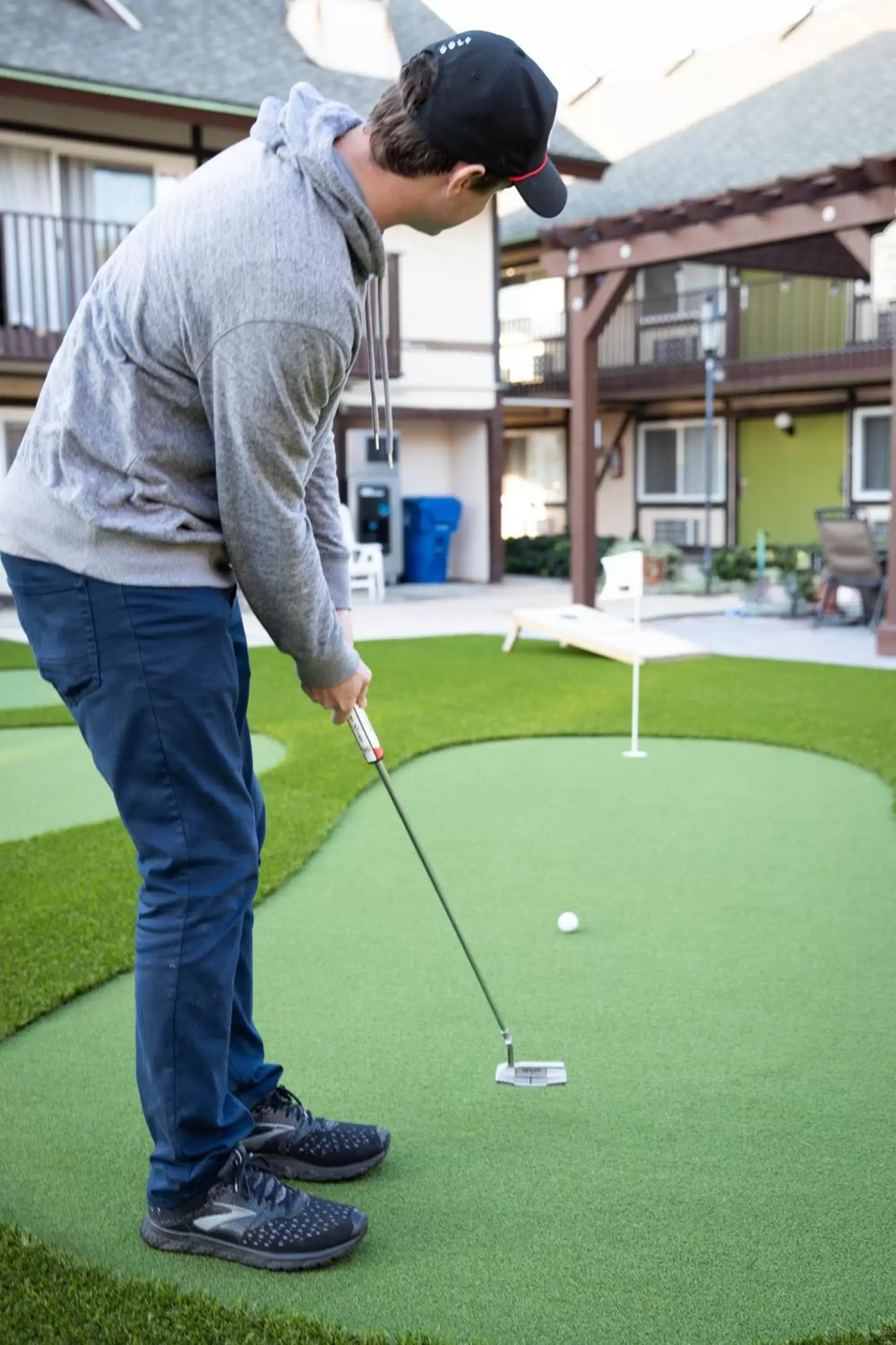 Minigolf, Golf in Pea Soup Andersen's Inn