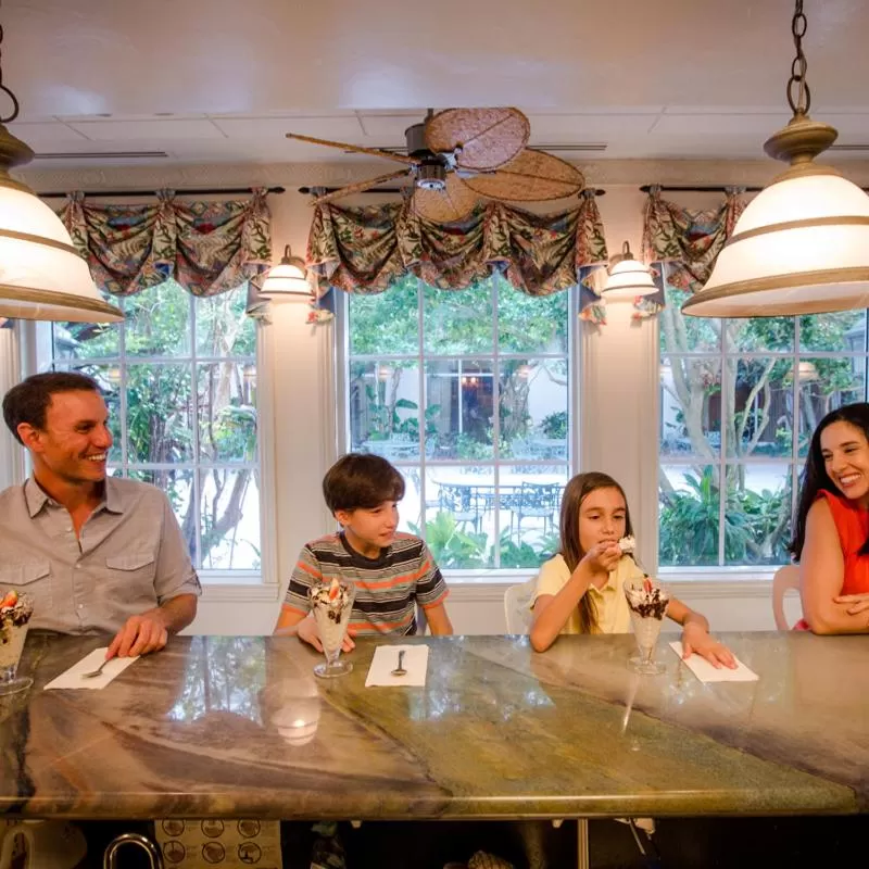 Food and drinks in The Lago Mar Beach Resort and Club