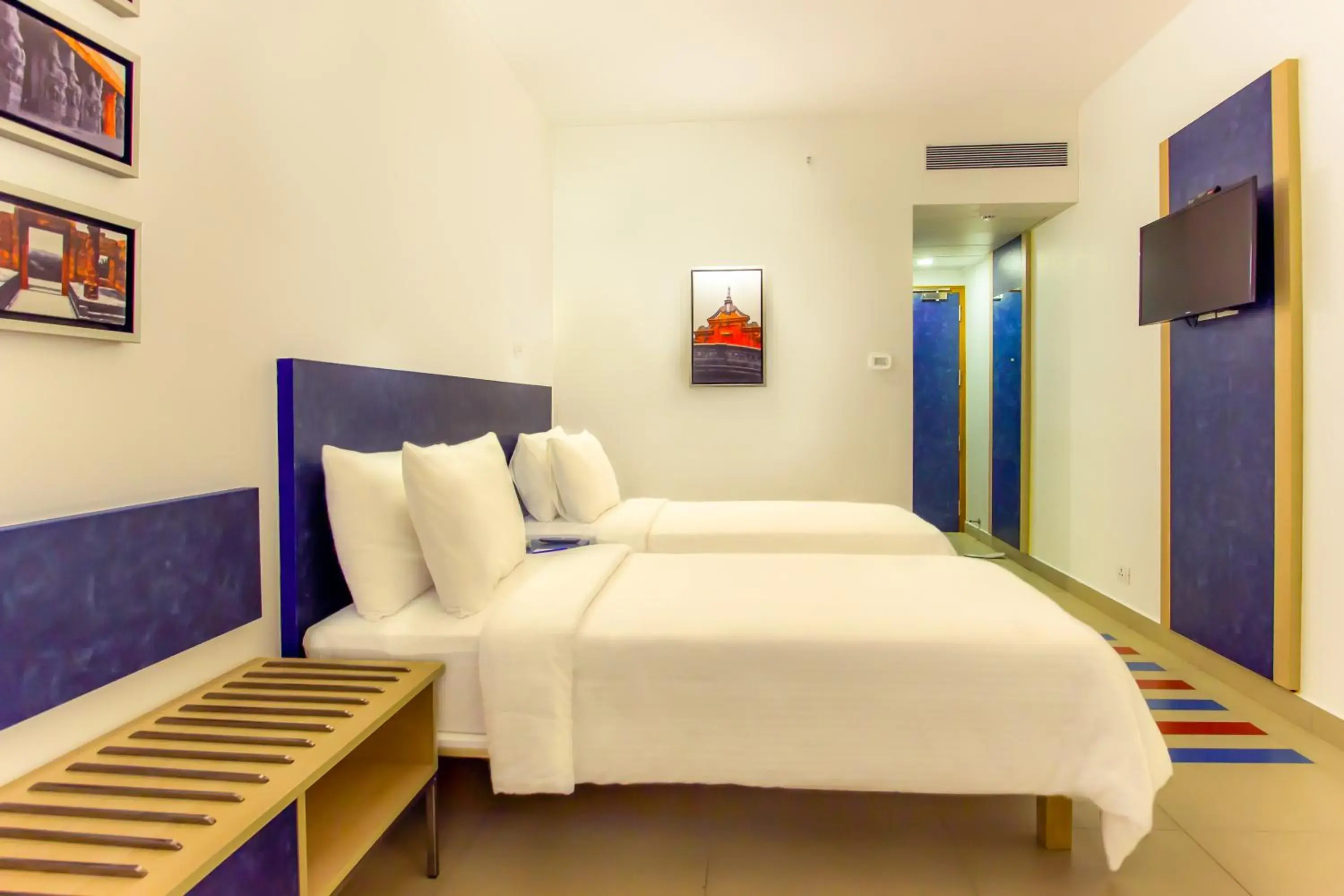 Bed in Kalyan Grand - a business hotel