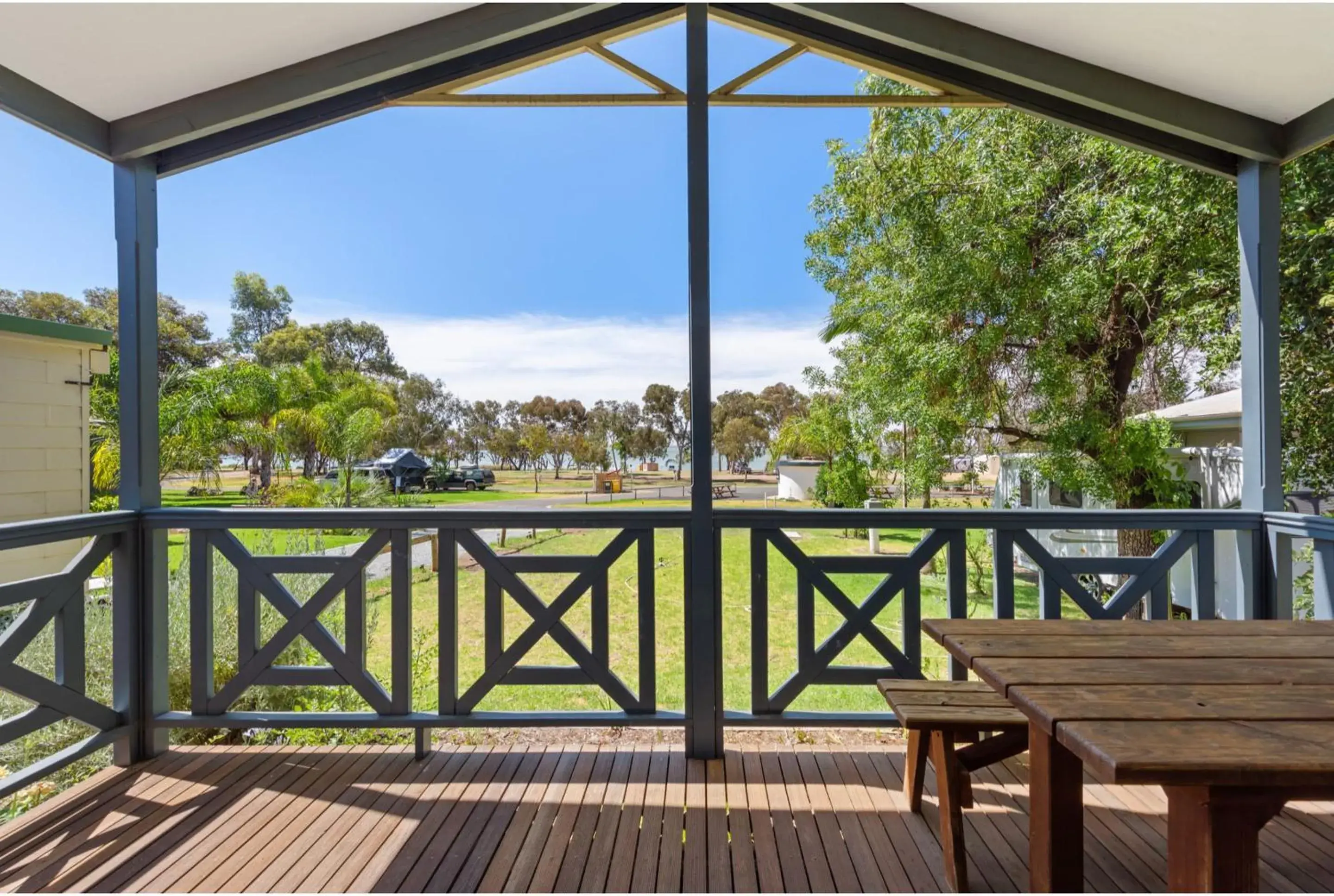 Balcony/Terrace in Discovery Parks - Lake Bonney