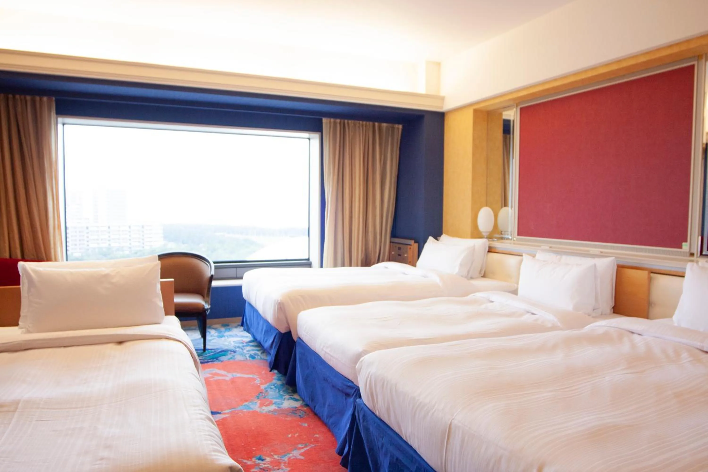 Bed in Hotel New Otani Makuhari