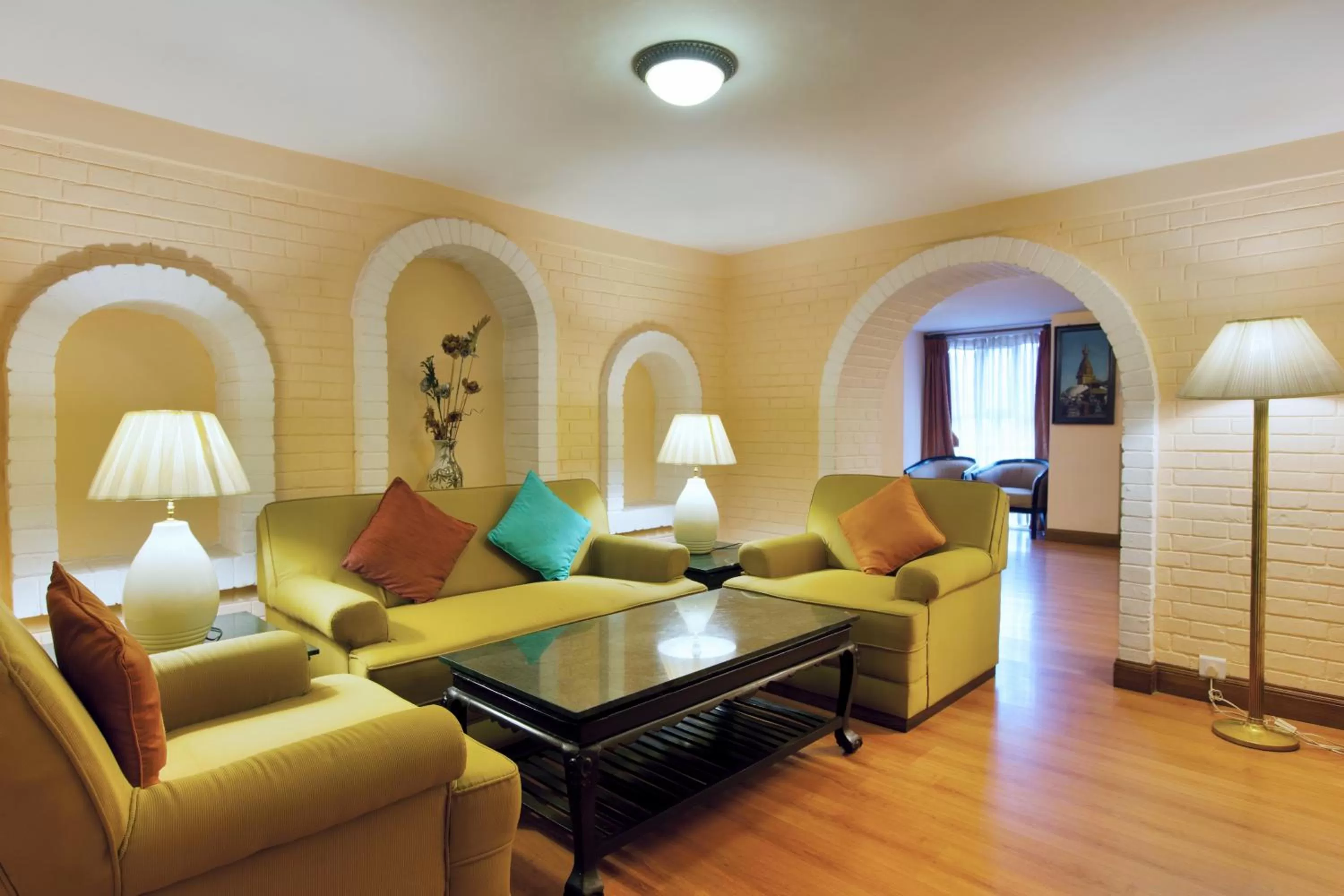 Living room in Hotel Shanker-Palatial Heritage Kathmandu