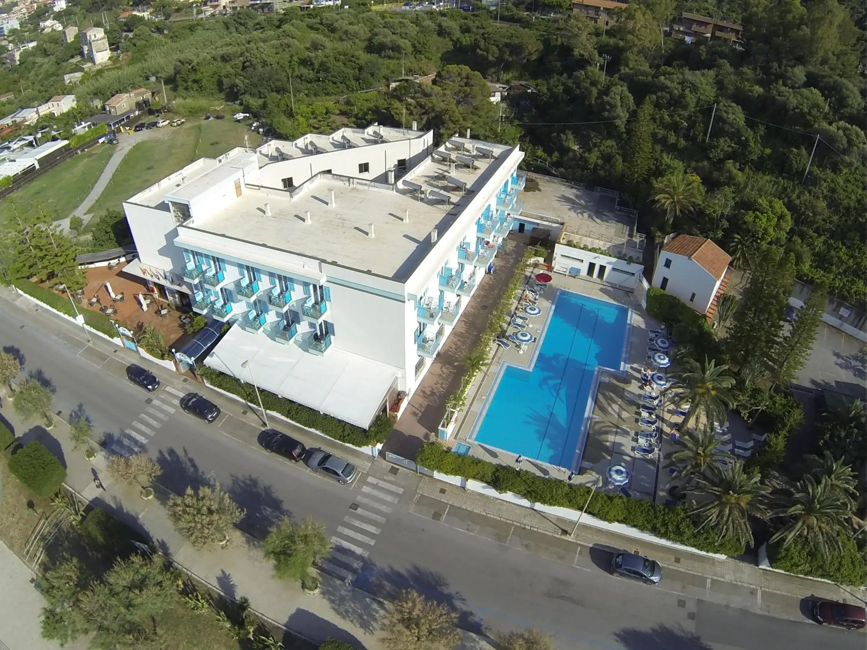 Day, Bird's-eye View in Hotel Tourist