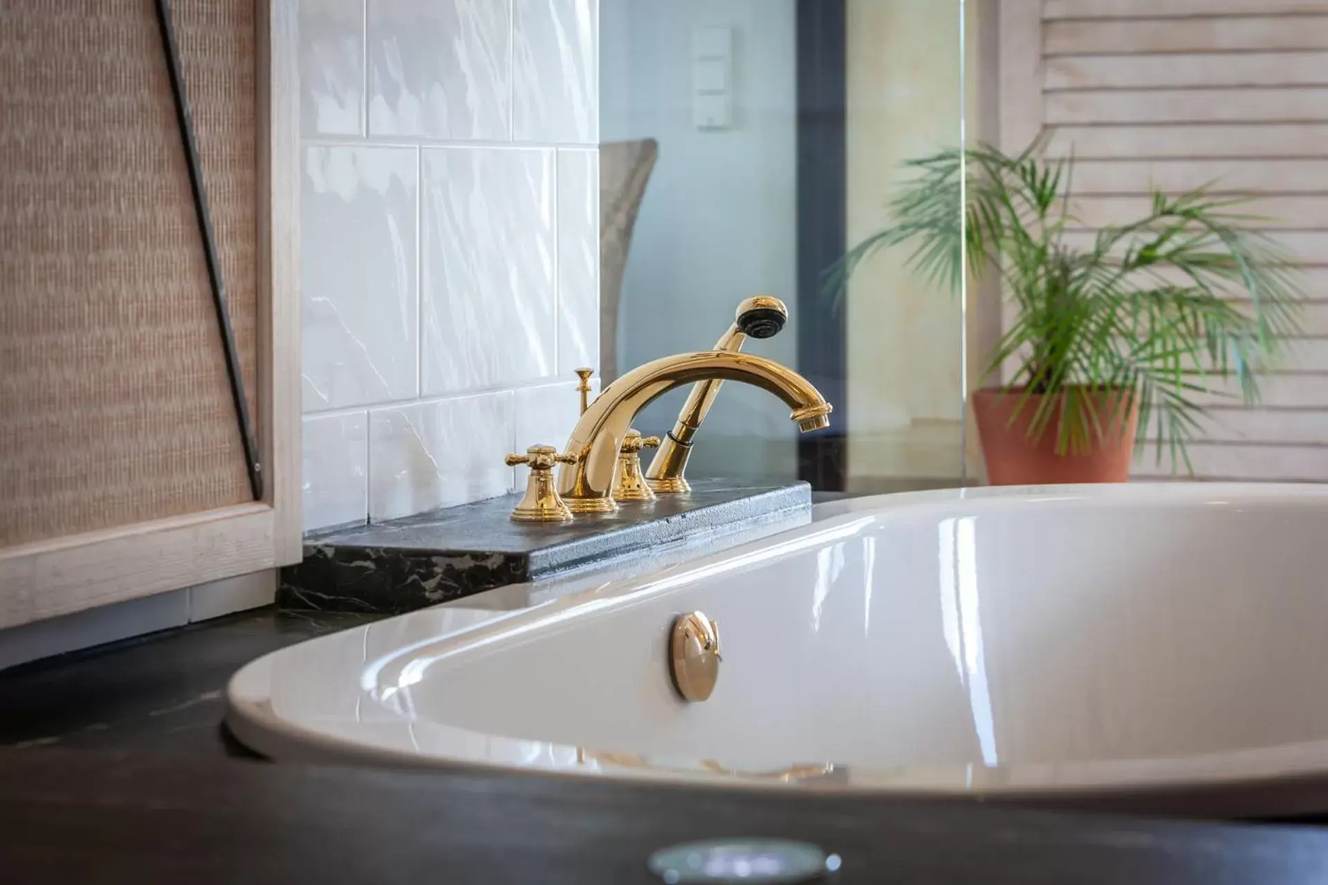 Bathroom in Hotel Hirschen in Freiburg-Lehen