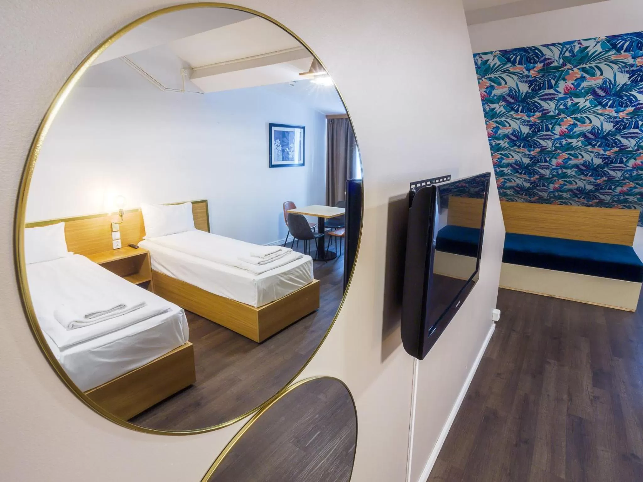 Bed in Central City Apartments