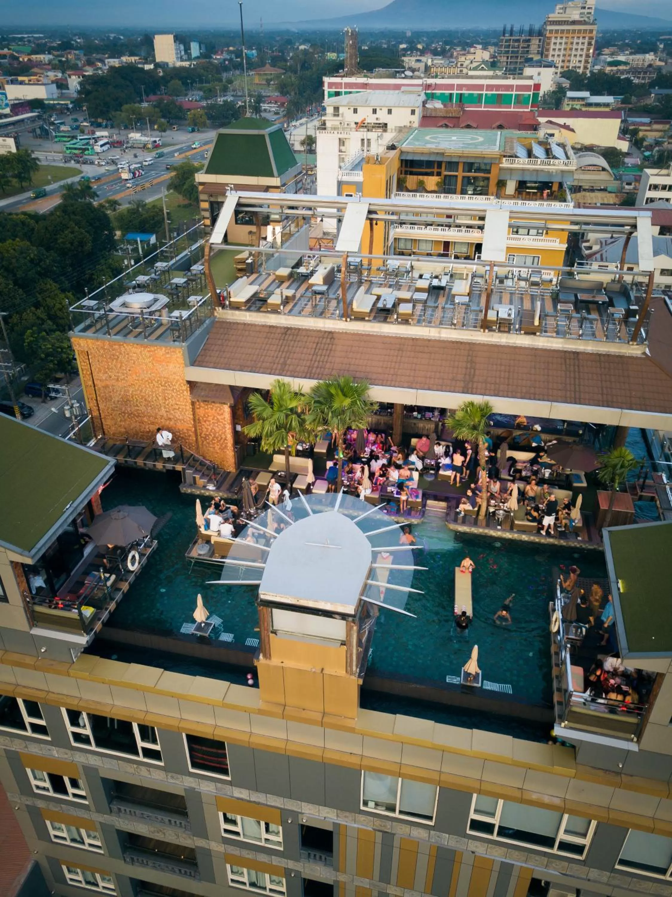 Bird's eye view in ABC Hotel