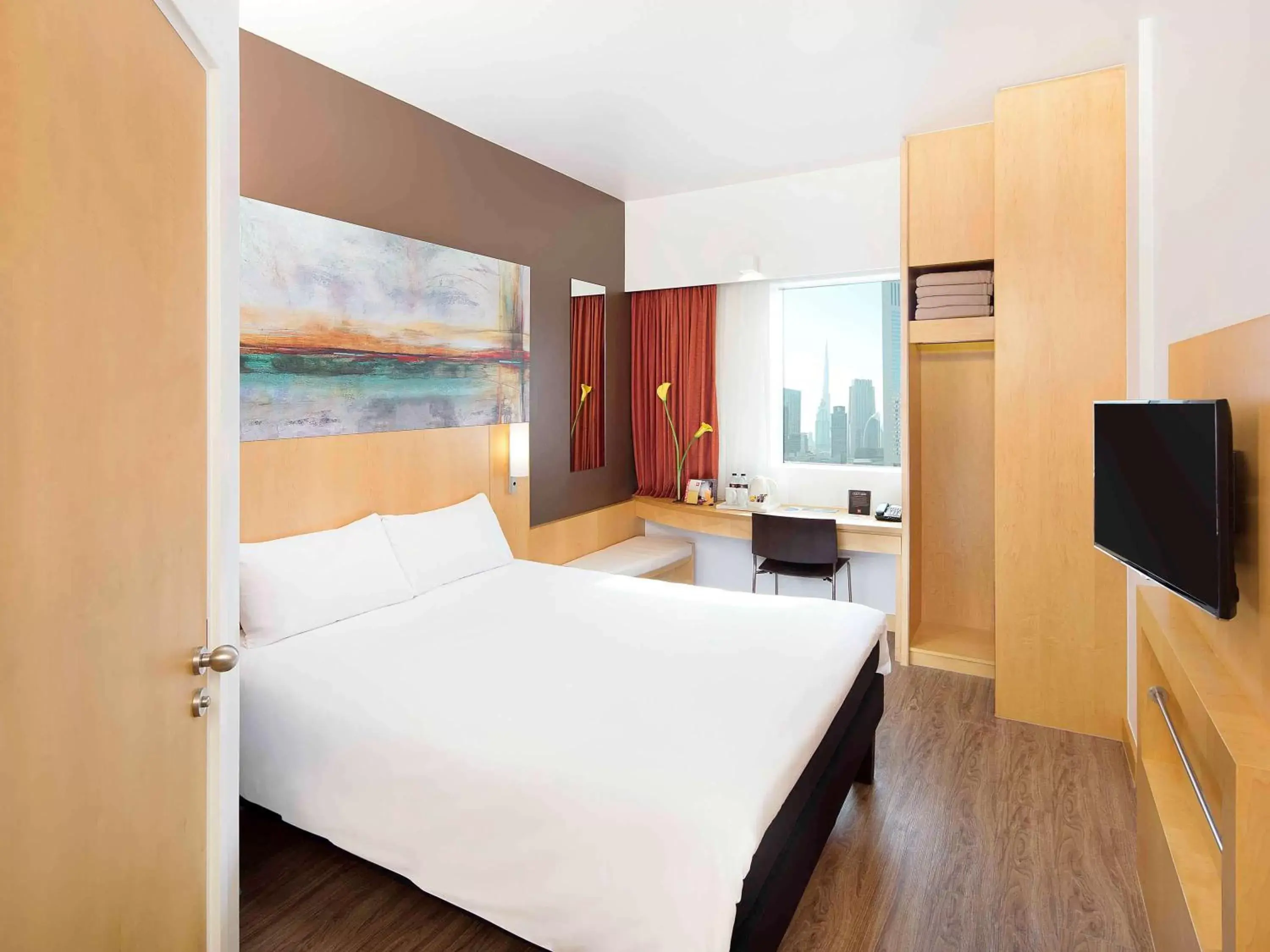 Photo of the whole room, Bed in Ibis One Central - World Trade Centre Dubai