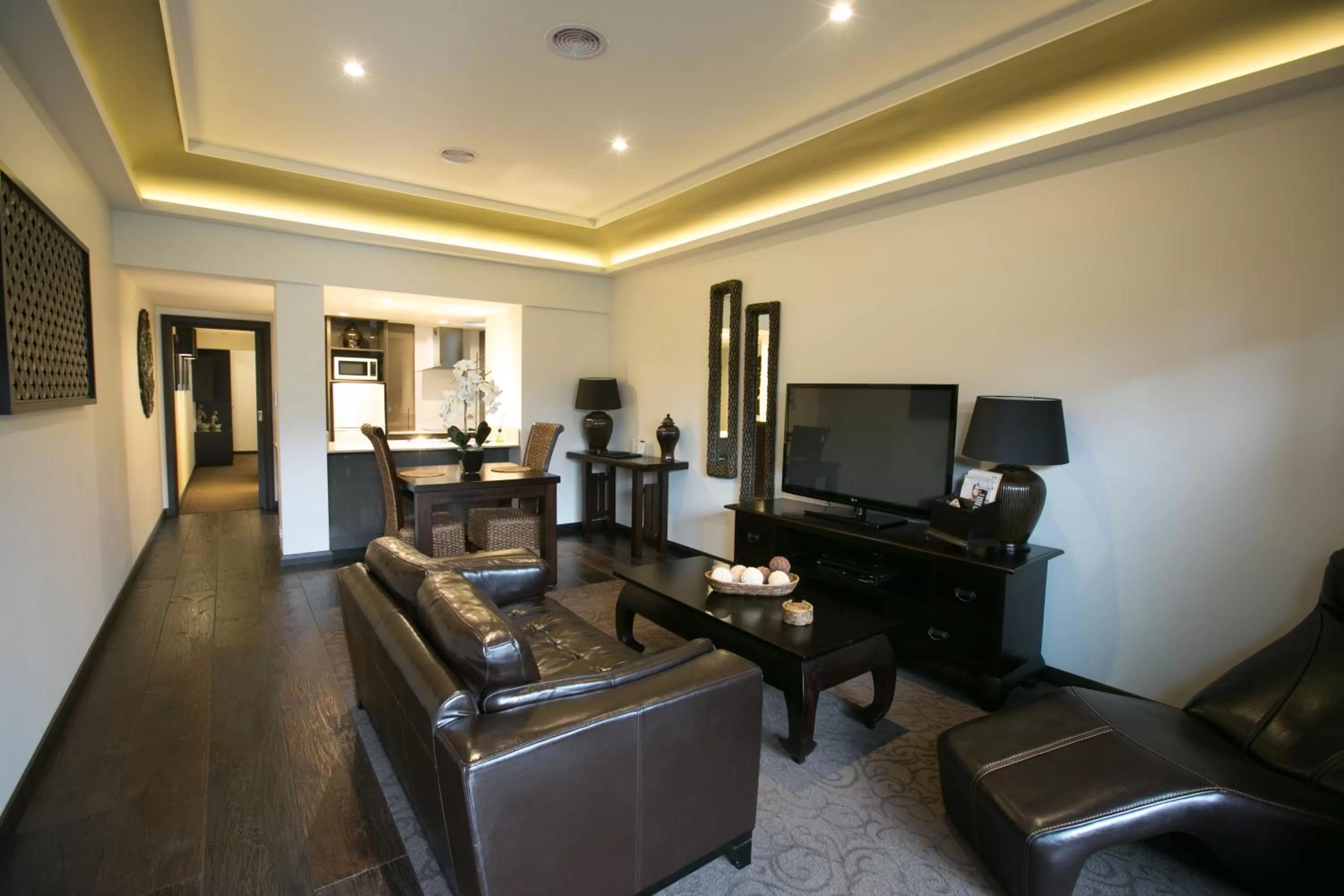 Living room in Gallery Apartments