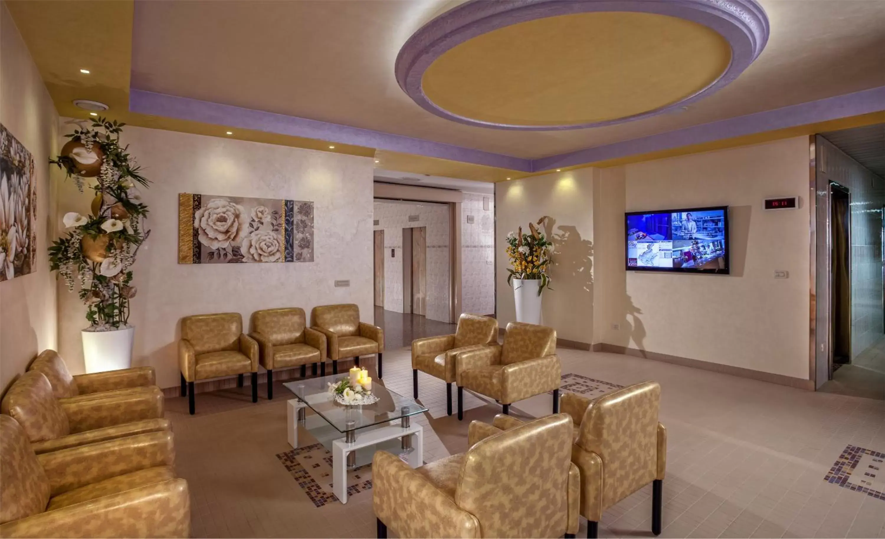 Spa and wellness centre/facilities, Lobby/Reception in Hotel Savoia Thermae & SPA