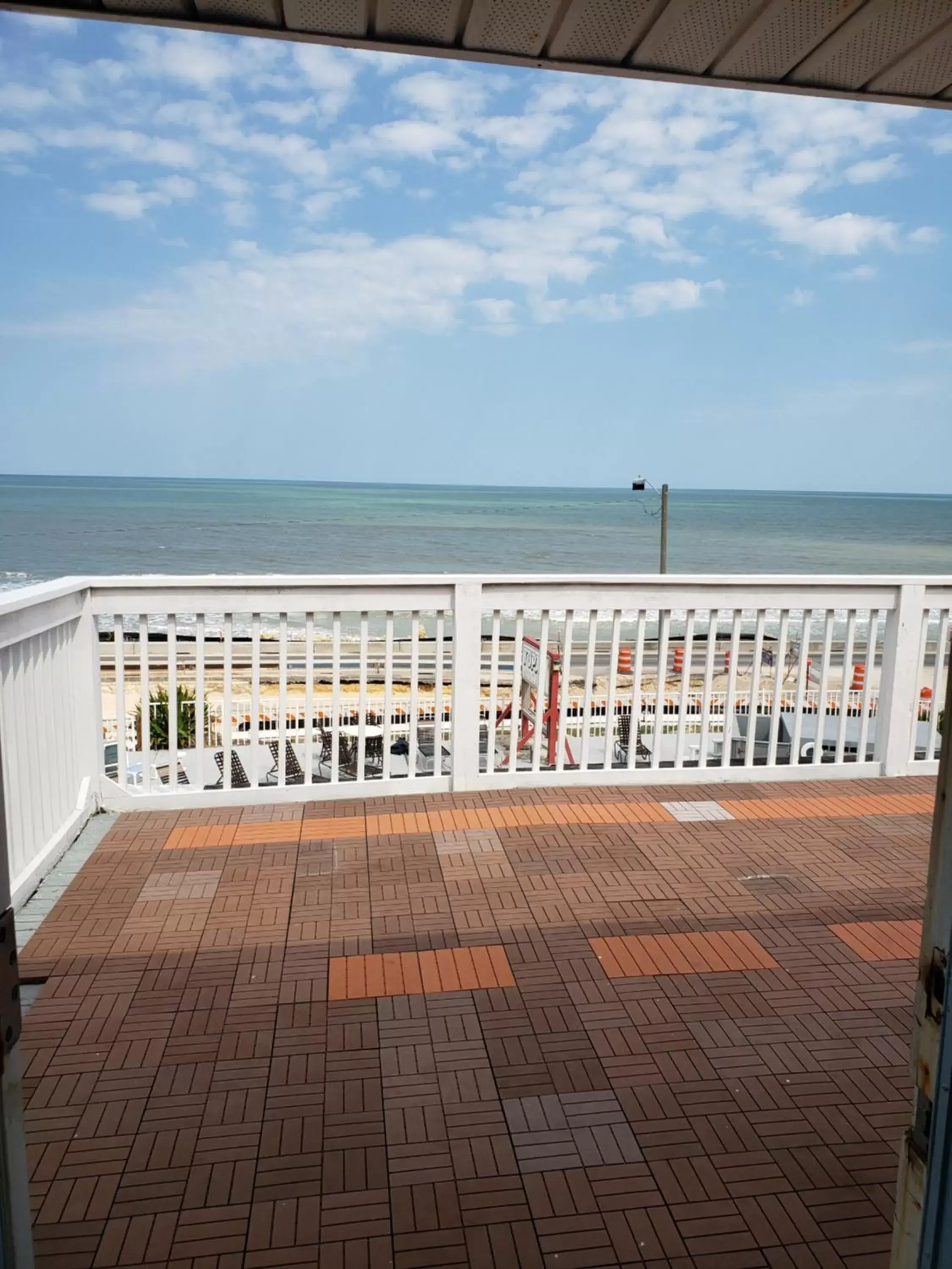 Balcony/Terrace in Topaz Motel - Flagler Beach