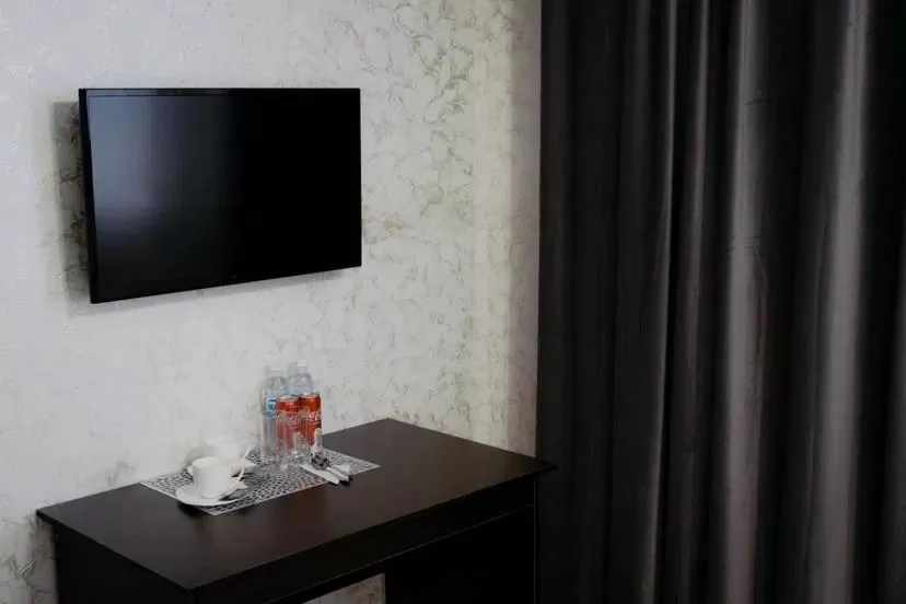 Communal lounge/ TV room in Rush Hotel