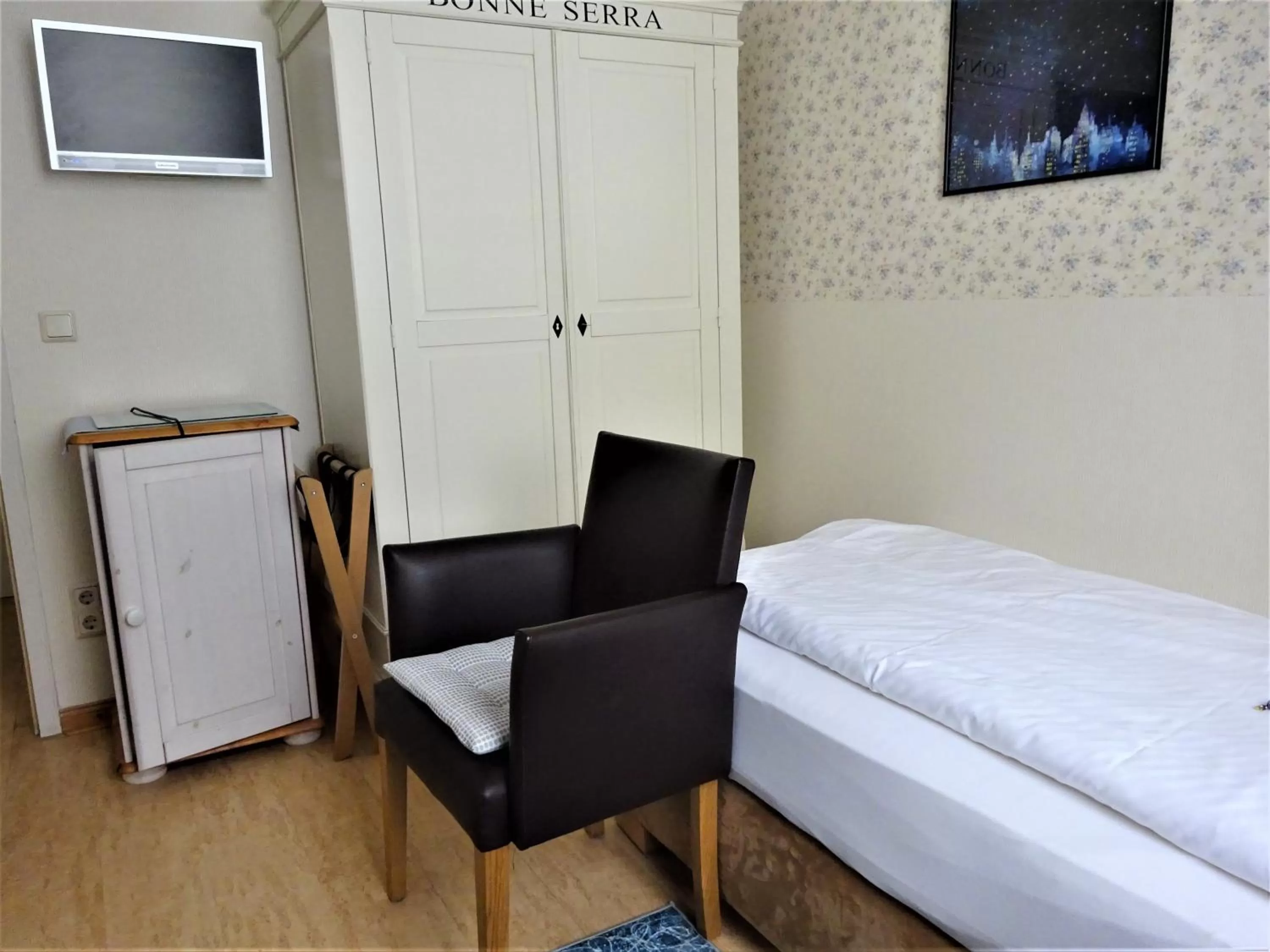 Bed in Hotel Pension Zur Fährbrücke