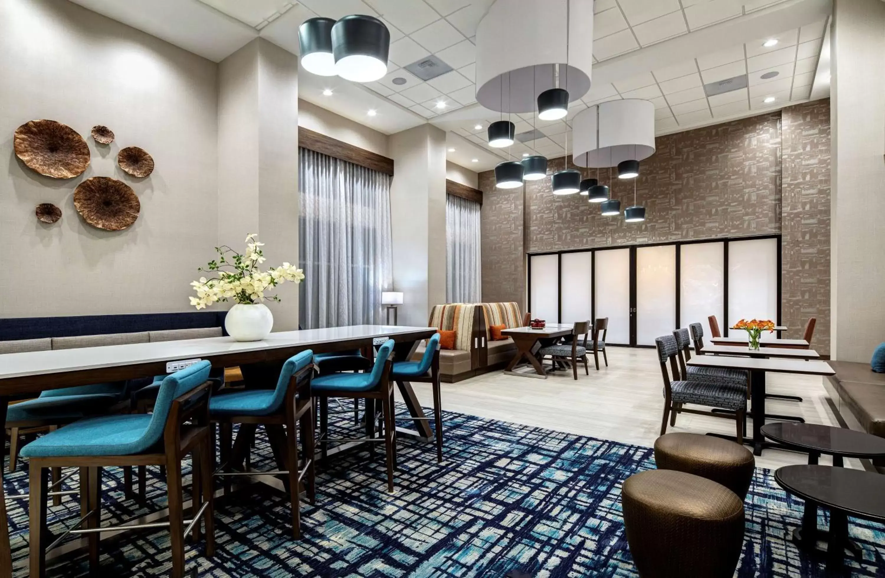 Lobby or reception, Restaurant/Places to Eat in Hampton Inn & Suites Indio, Ca