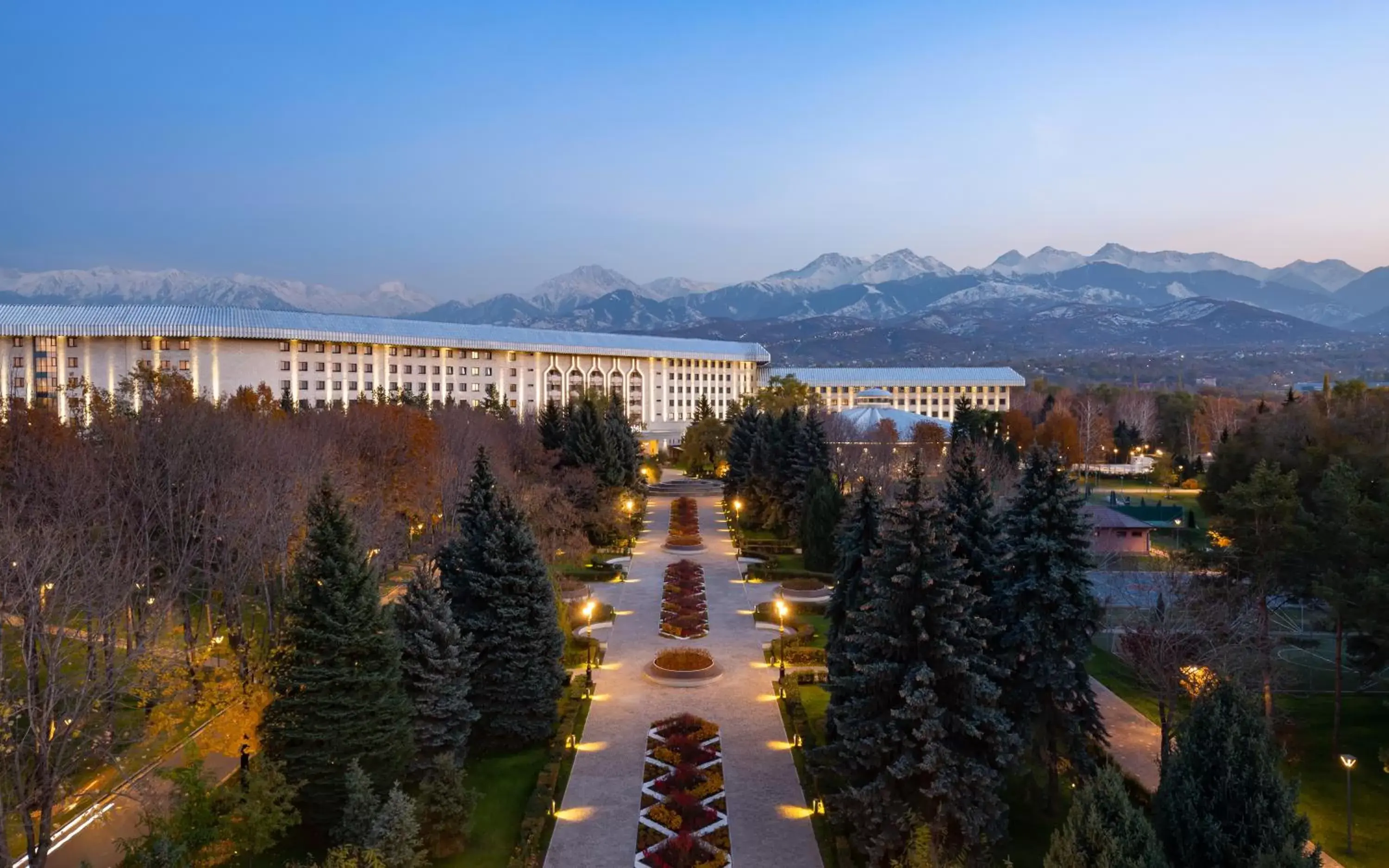 Property building in Swissôtel Wellness Resort Alatau Almaty