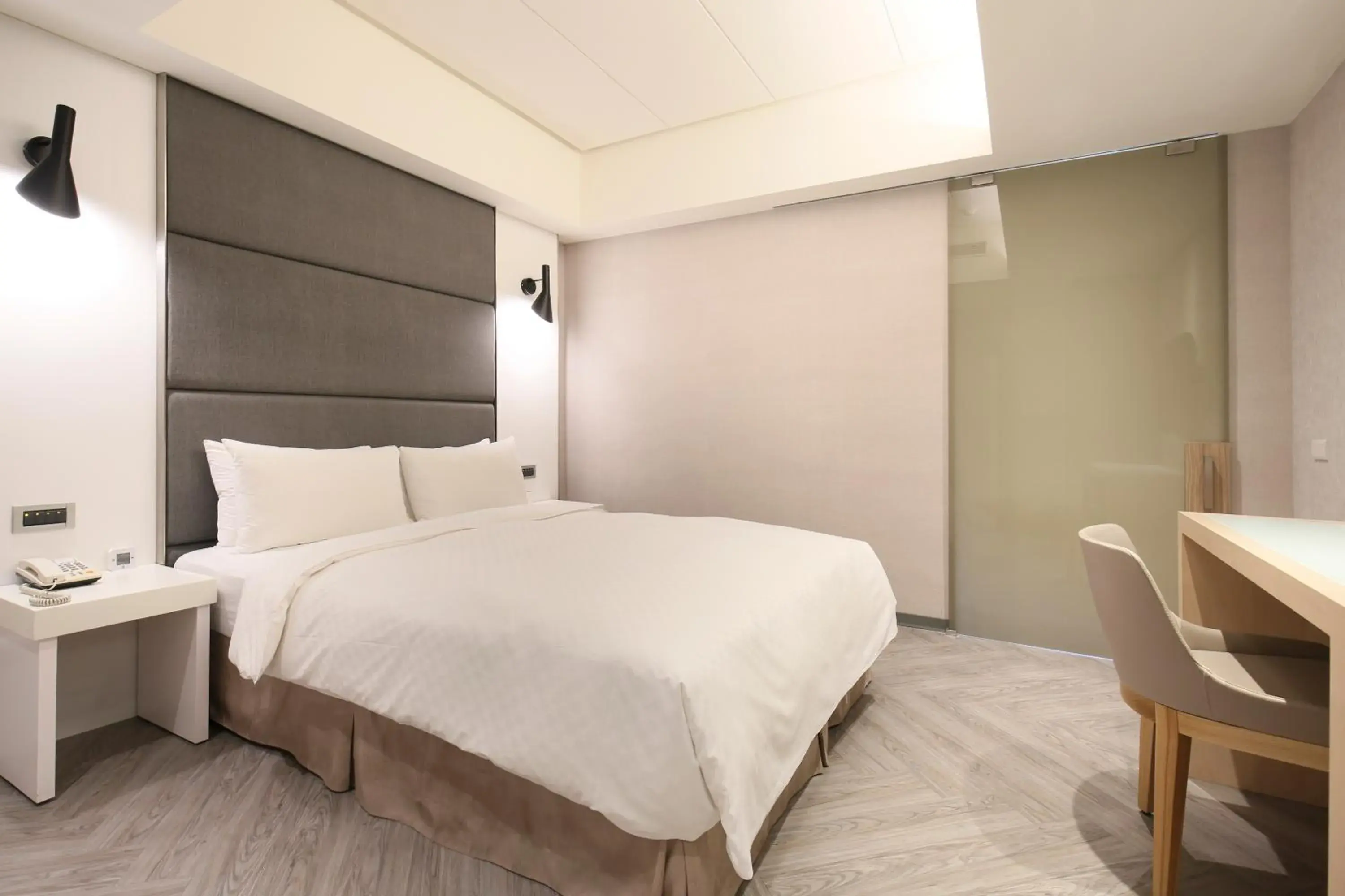 Bed in Dandy Hotel-Daan Park Branch Bed in Dandy Hotel-Daan Park Branch