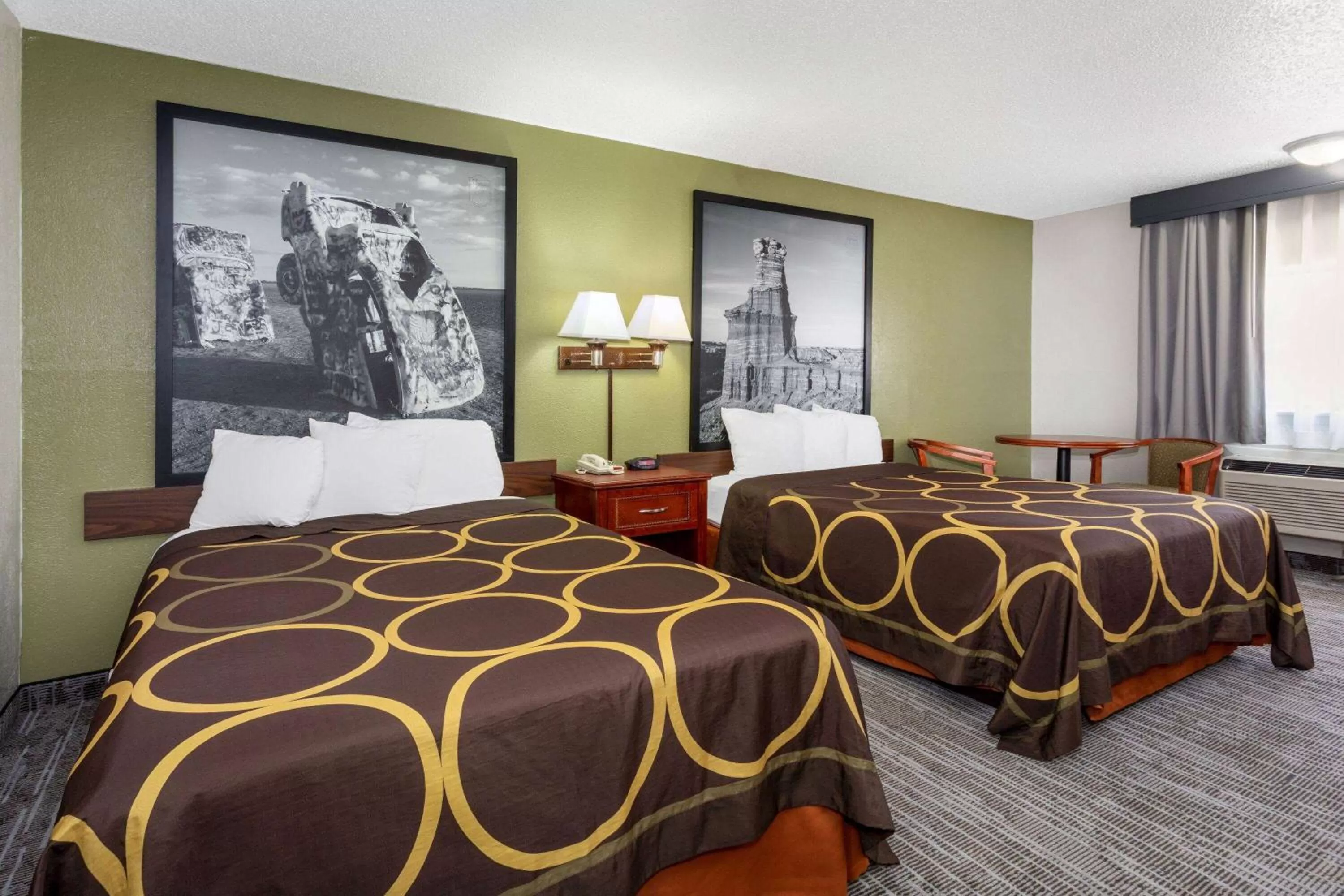 Photo of the whole room, Bed in Super 8 by Wyndham Amarillo Central TX