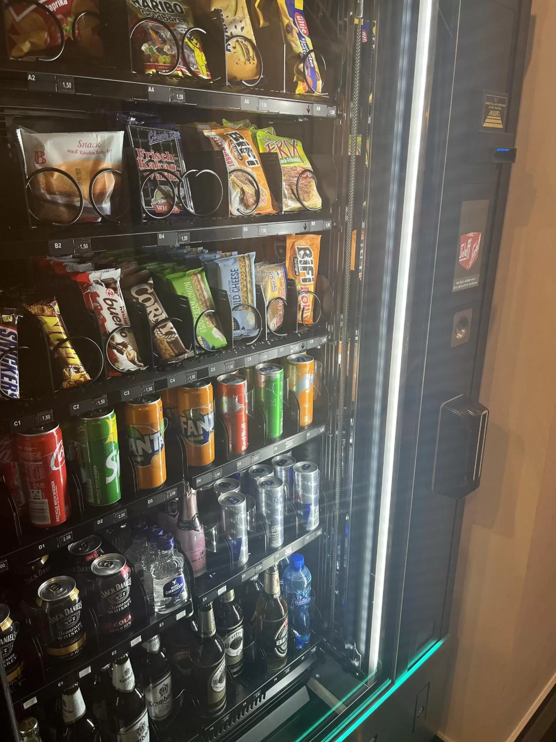 Food and drinks in Hotel Garni Moers