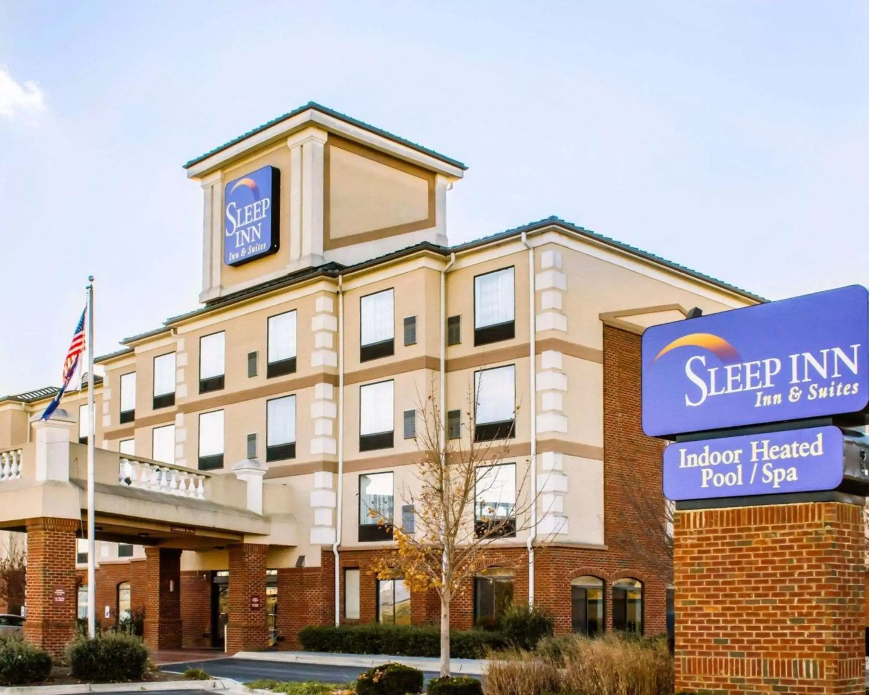 Property Building in Sleep Inn & Suites Virginia Horse Center