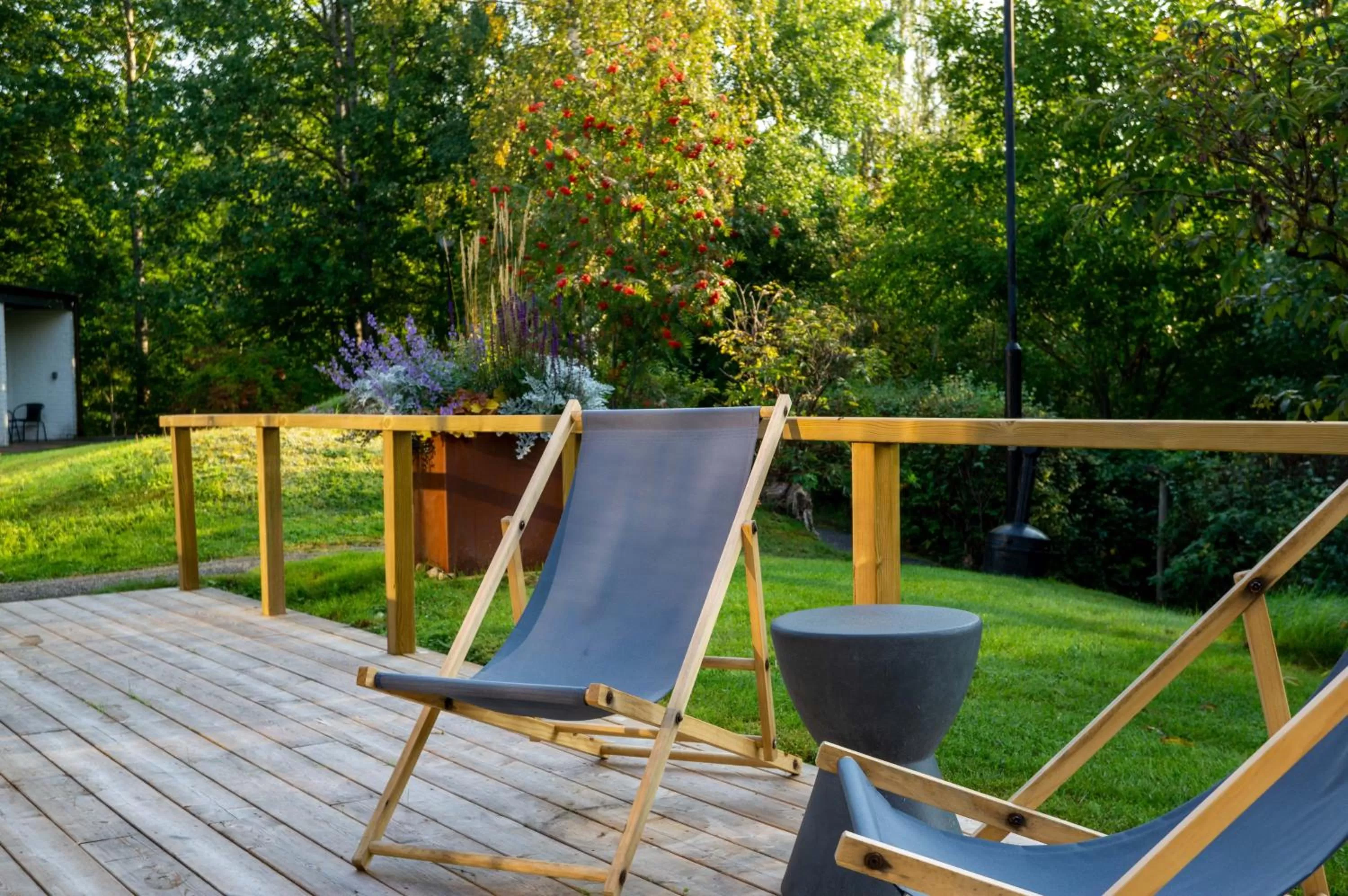 Balcony/Terrace in Hotell Solhem Park