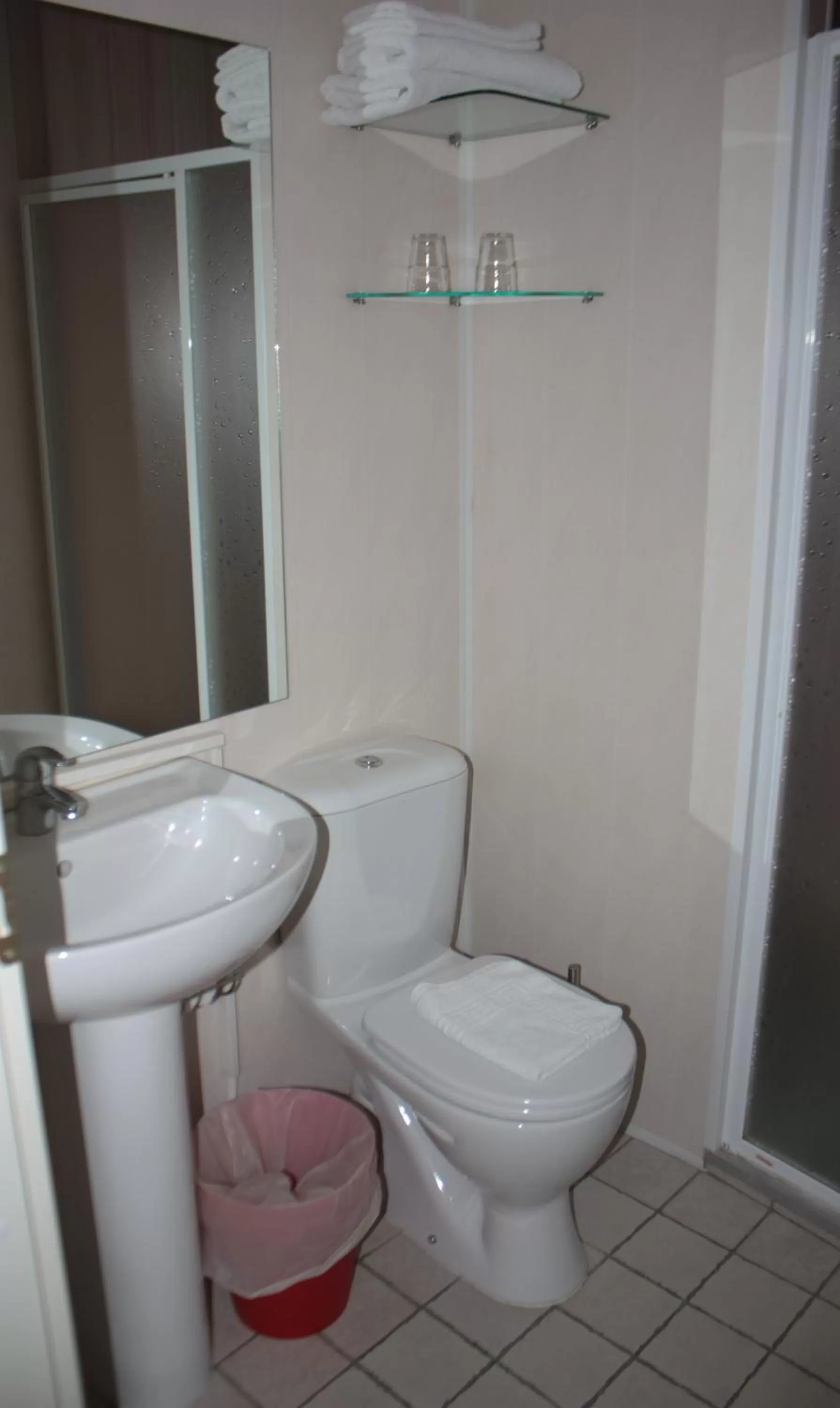 Toilet in A1 Hotel Riga City Center