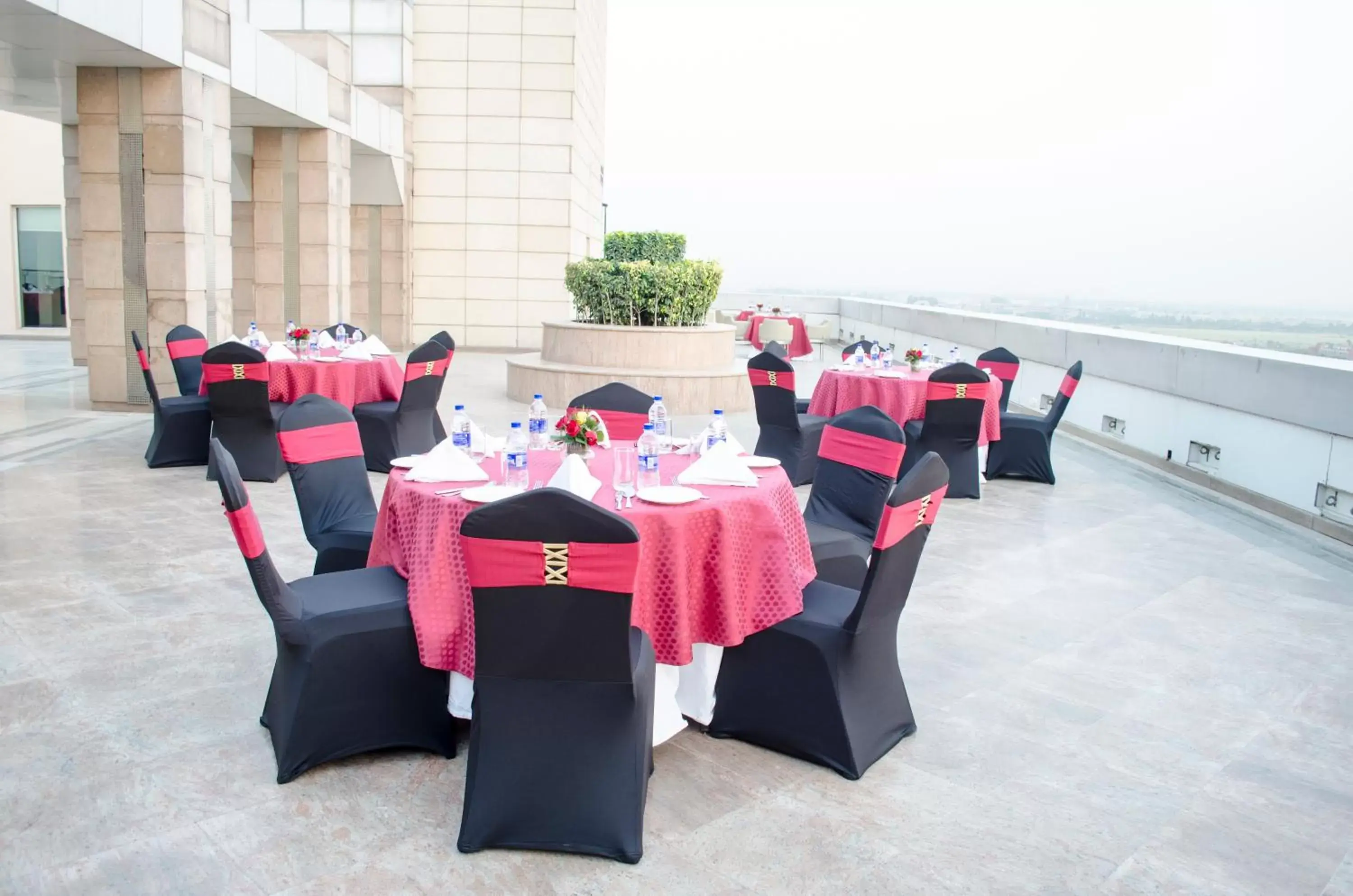 Balcony/Terrace, Banquet Facilities in Radisson Blu Hotel, Greater Noida