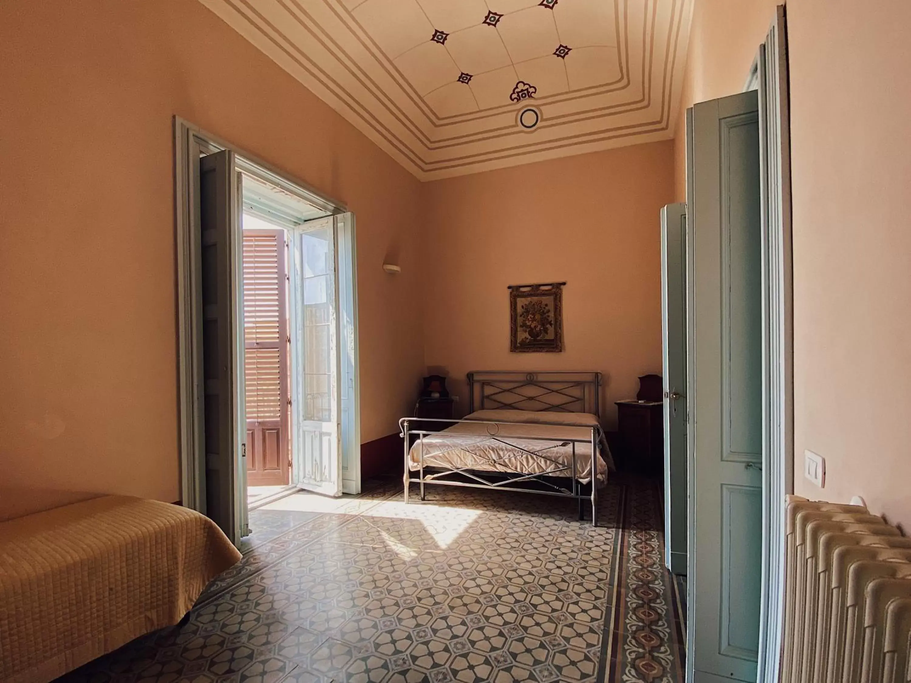 Bedroom, Bed in Palazzo Gambuzza