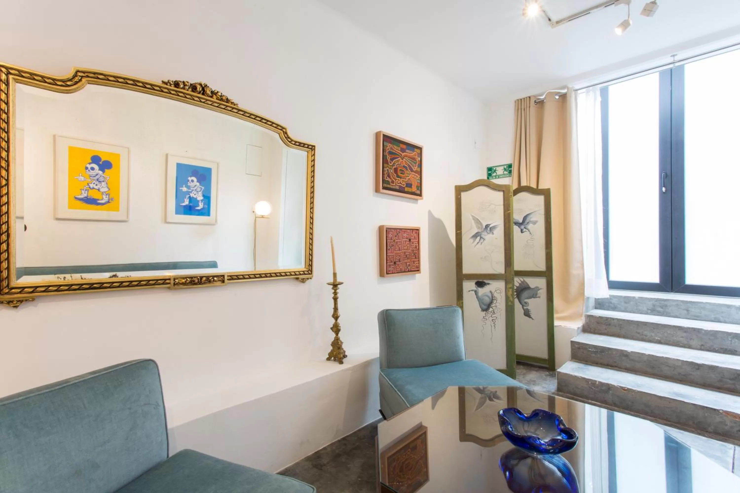 Living room, Seating Area in Casa Comtesse