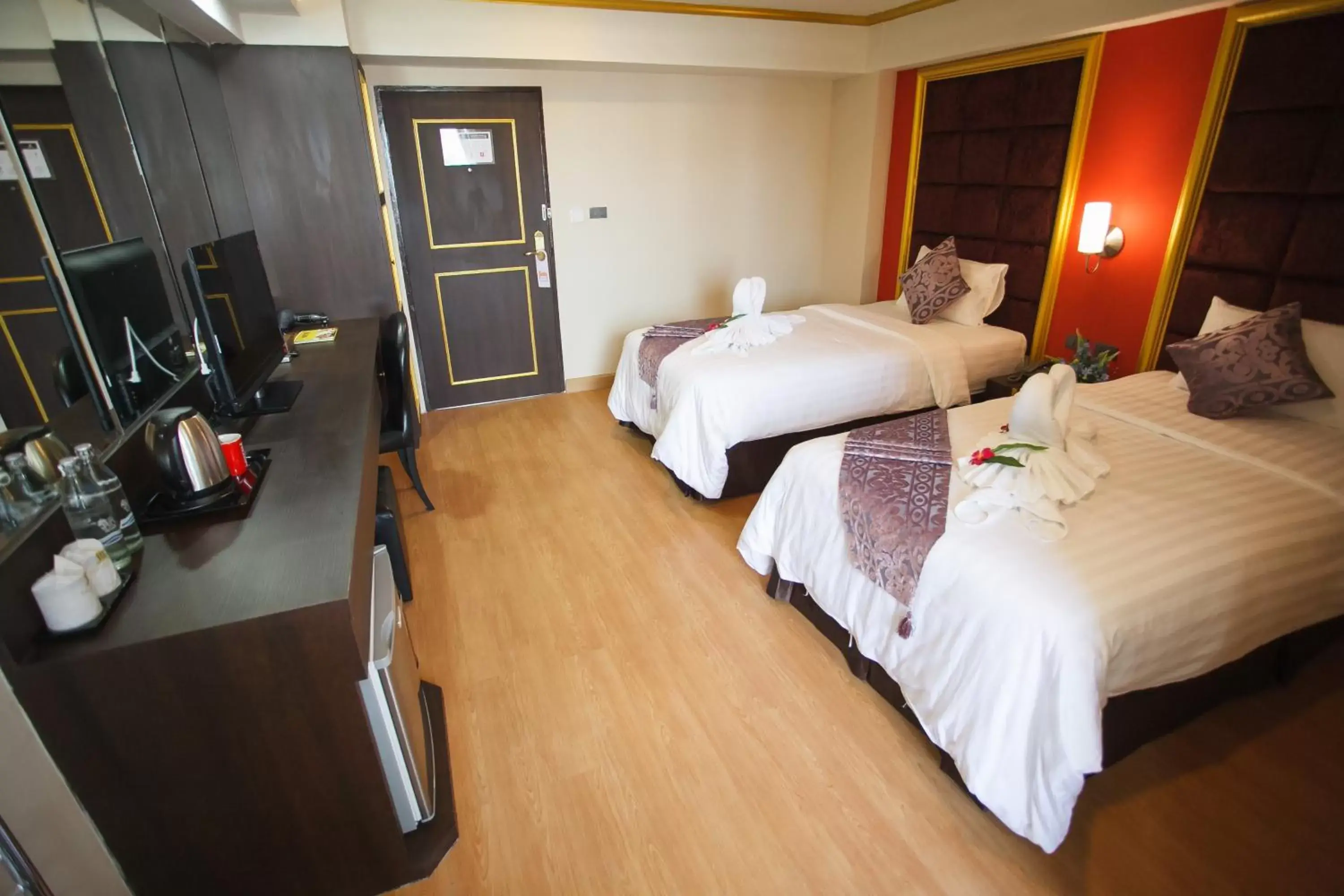 Bedroom in Grand Pink Hotel Hatyai