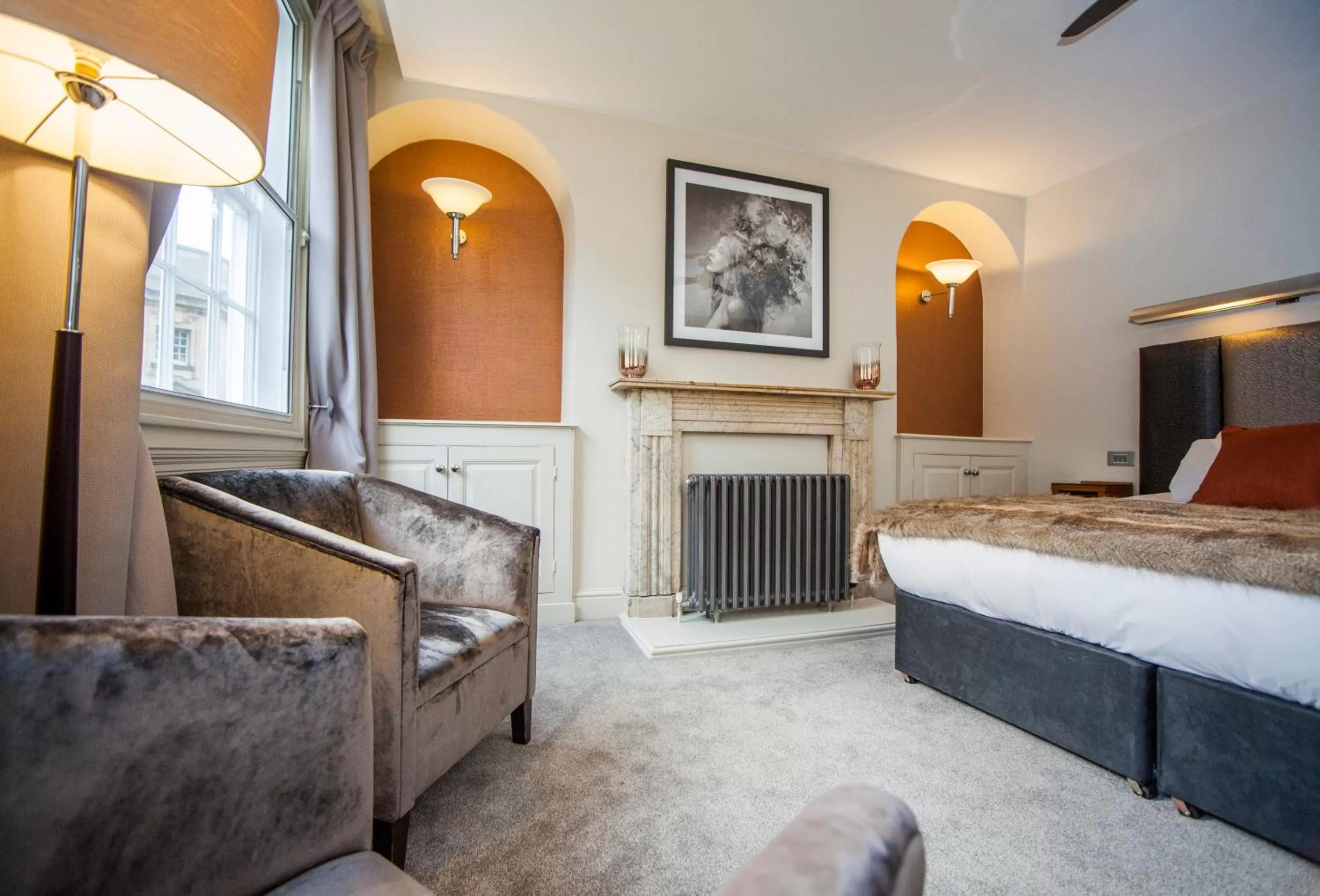 Toilet, Bed in Lace Market Hotel