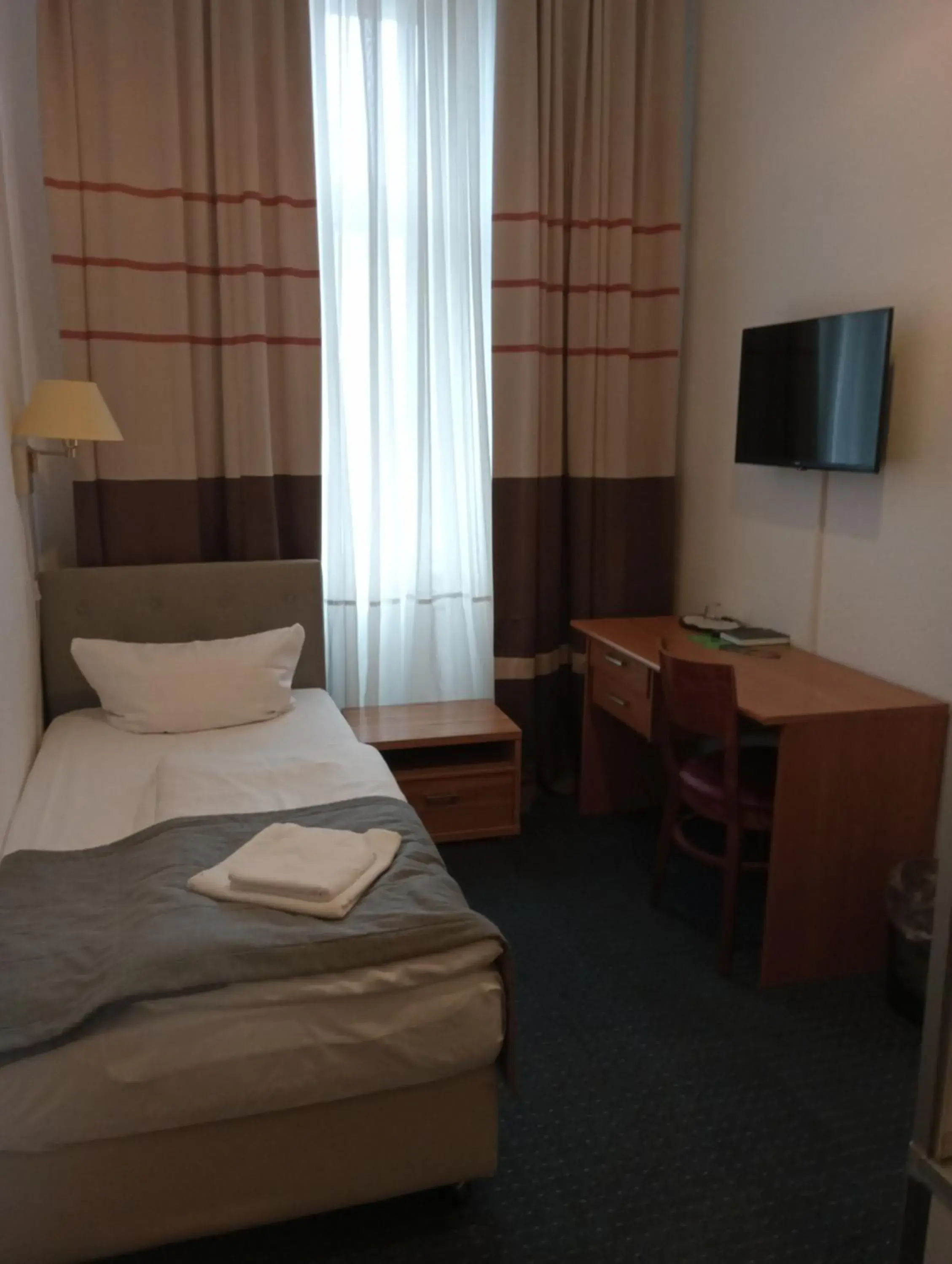 Photo of the whole room, Bed in City Pension Berlin