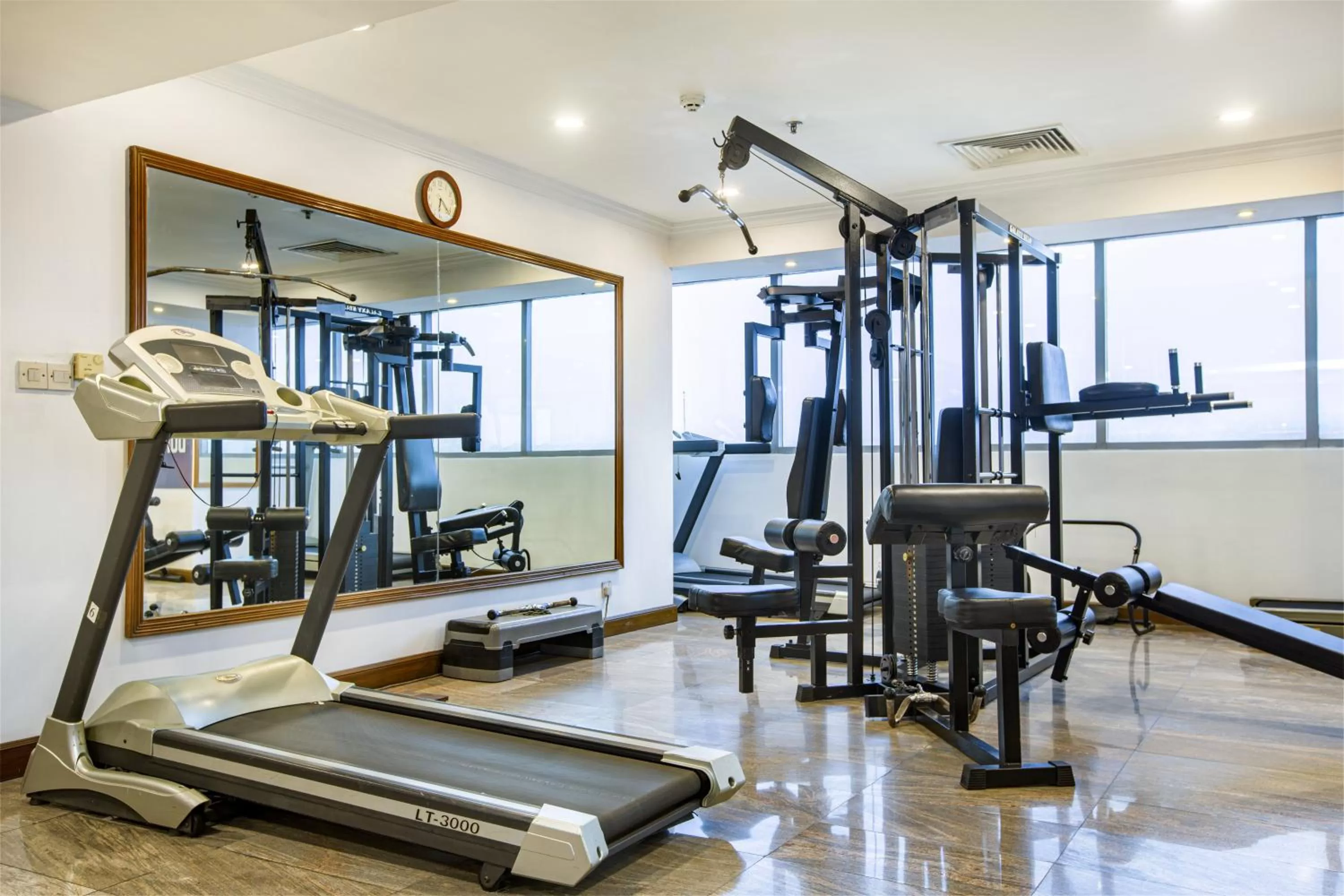 Fitness centre/facilities in Hotel Sarina