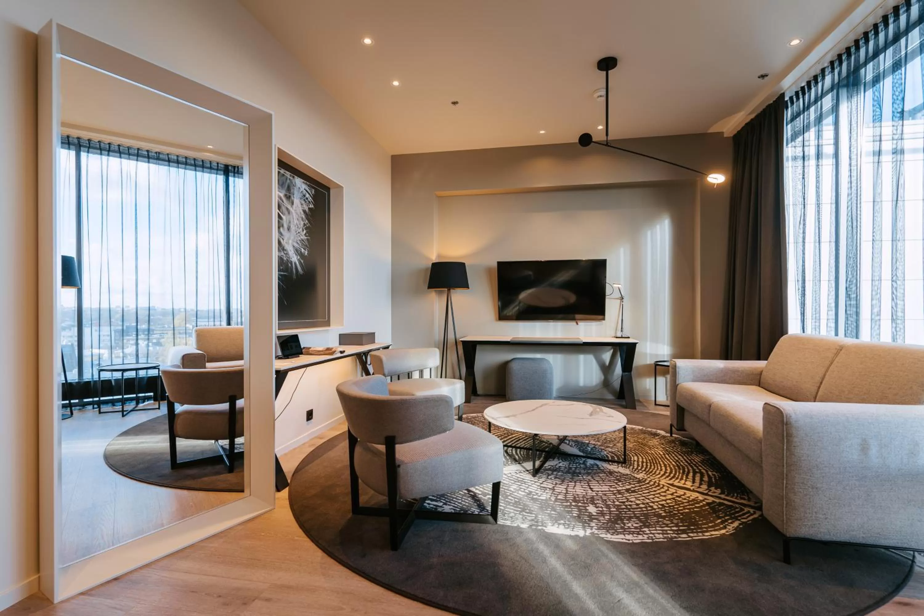 Living room in Tallink City Hotel