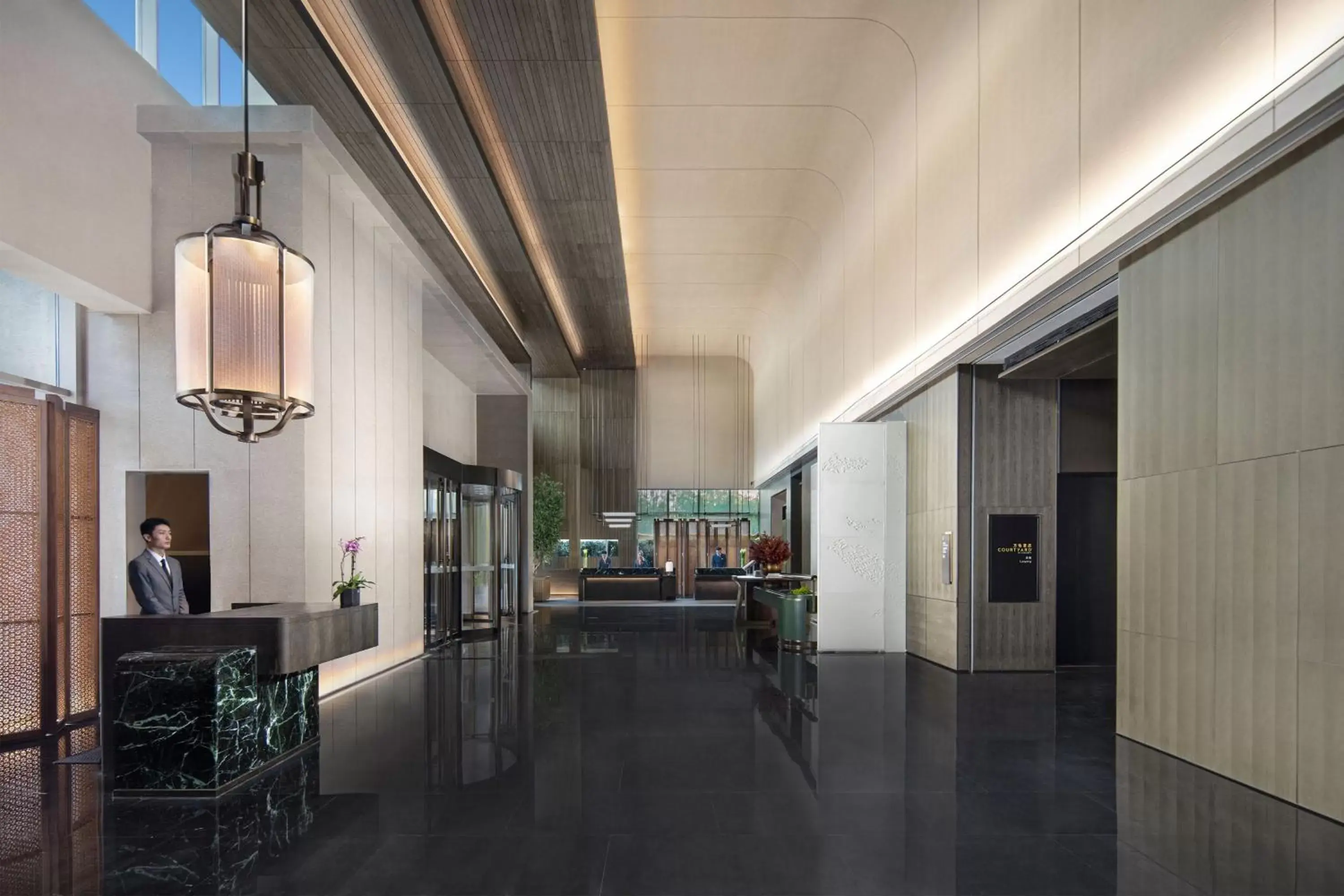 Lobby or reception in Courtyard by Marriott Luoyang