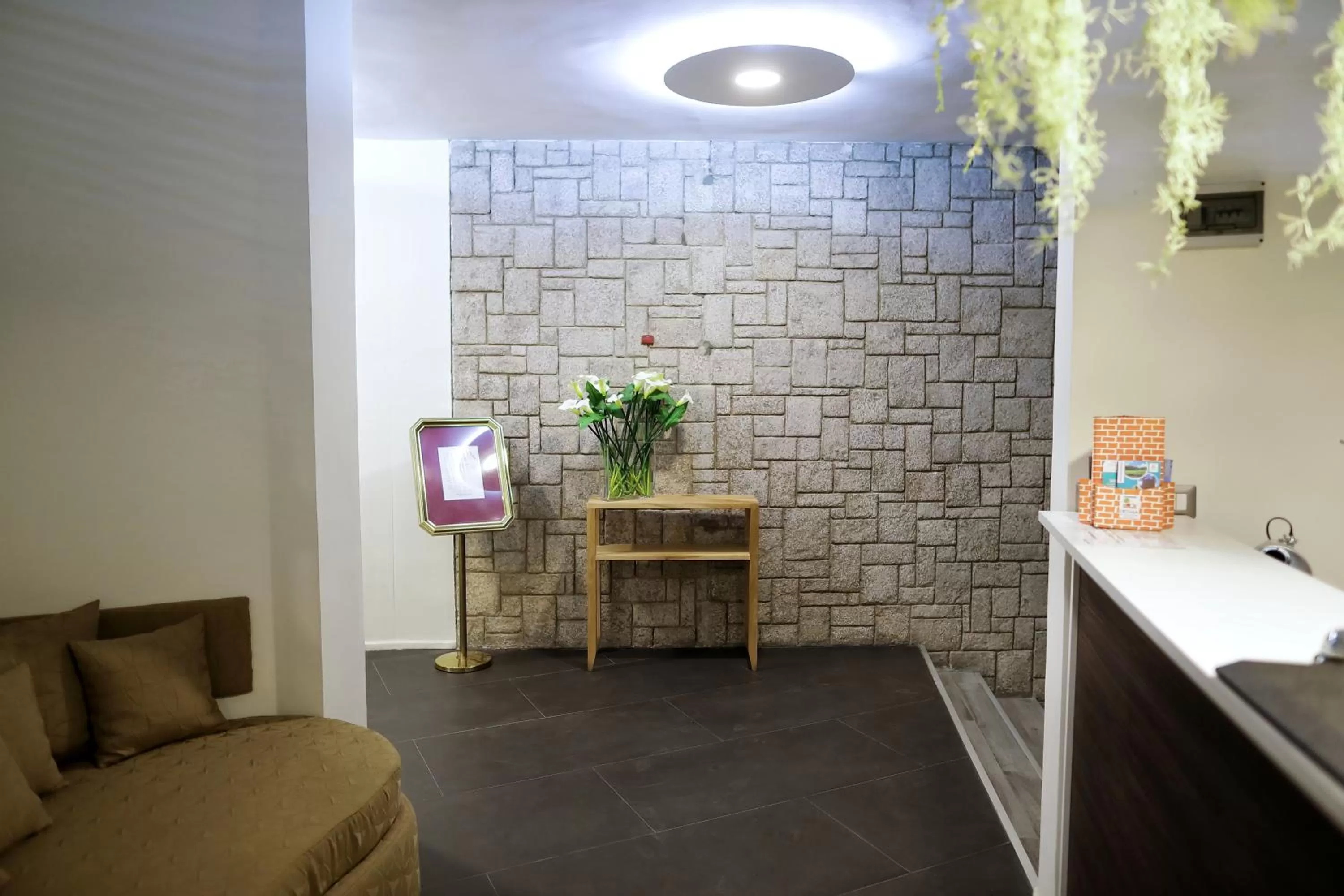 Lobby or reception in Hotel La Villette